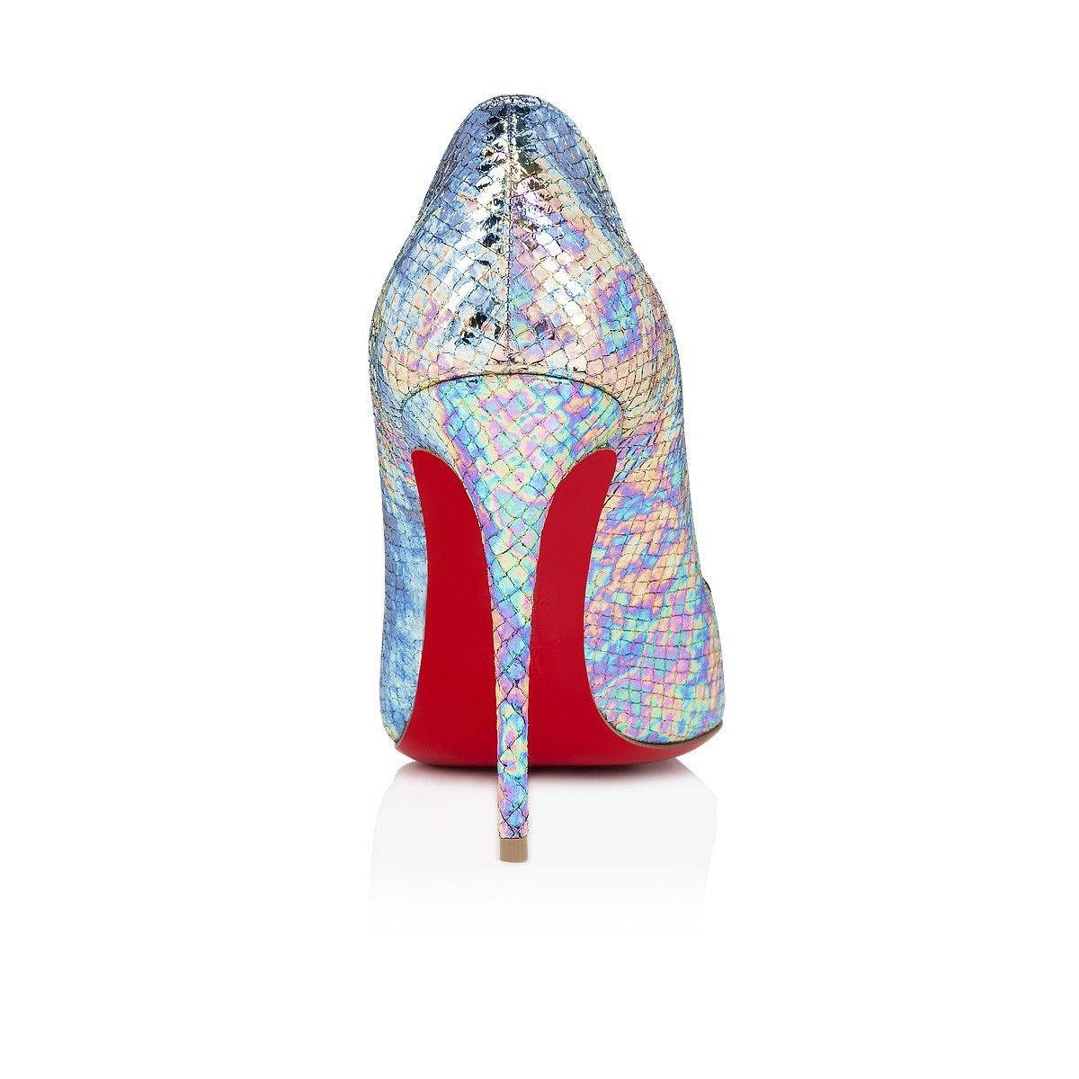 Christian Louboutin Hot Chick 100mm Aurore Boréale Size US 10 / IT 40 - 3 Thumbnail