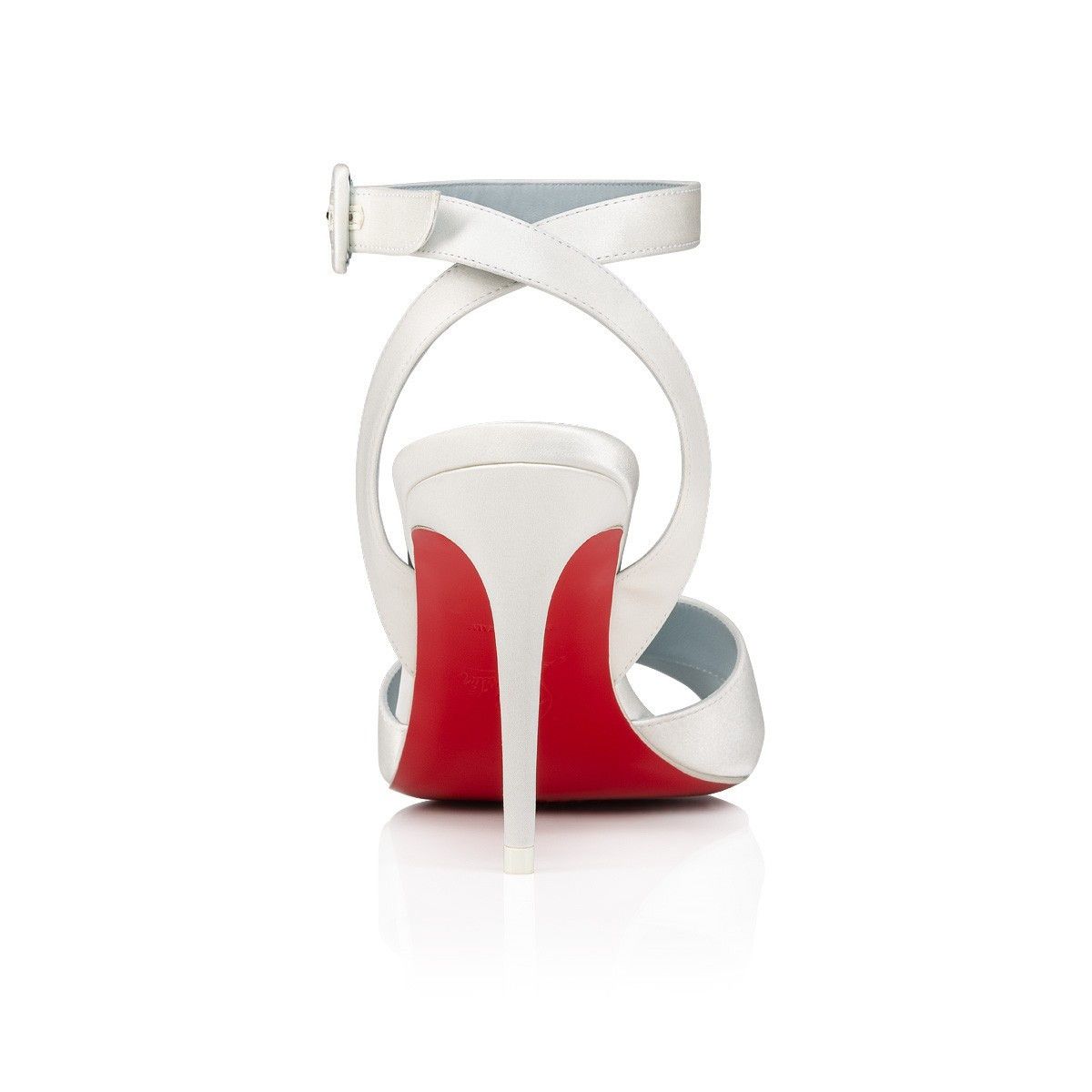 Christian Louboutin Mariza 85mm White Size US 7.5 / IT 37.5 - 4 Thumbnail