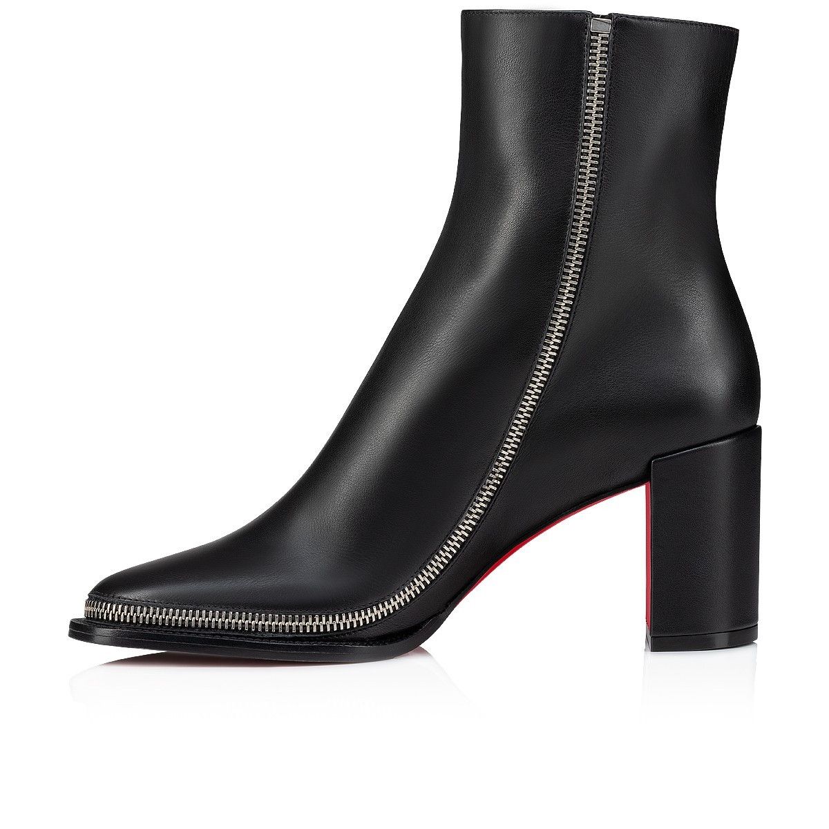 Christian Louboutin CL Zip Booty 55mm Black Size US 11 / IT 41 - 5 Thumbnail