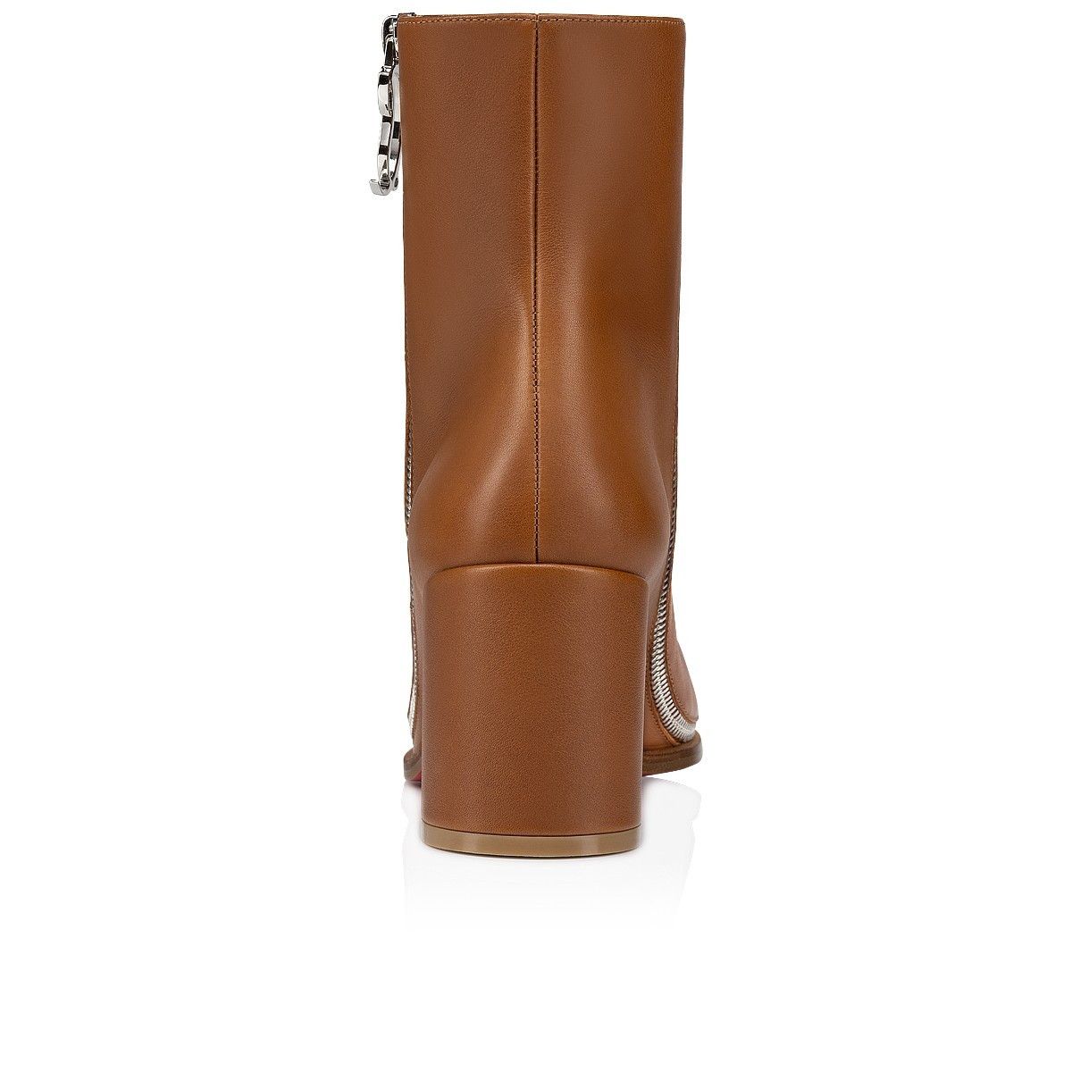 Christian Louboutin CL Zip Booty 55mm Brown Size US 8 / IT 38 - 4 Thumbnail