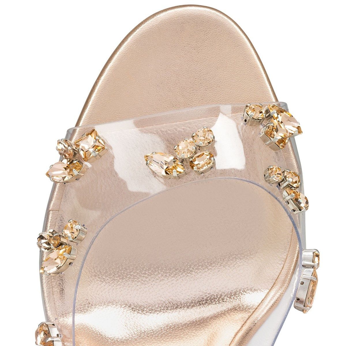 Christian Louboutin Degraqueen Gold Size US 5 / IT 35 - 5 Thumbnail