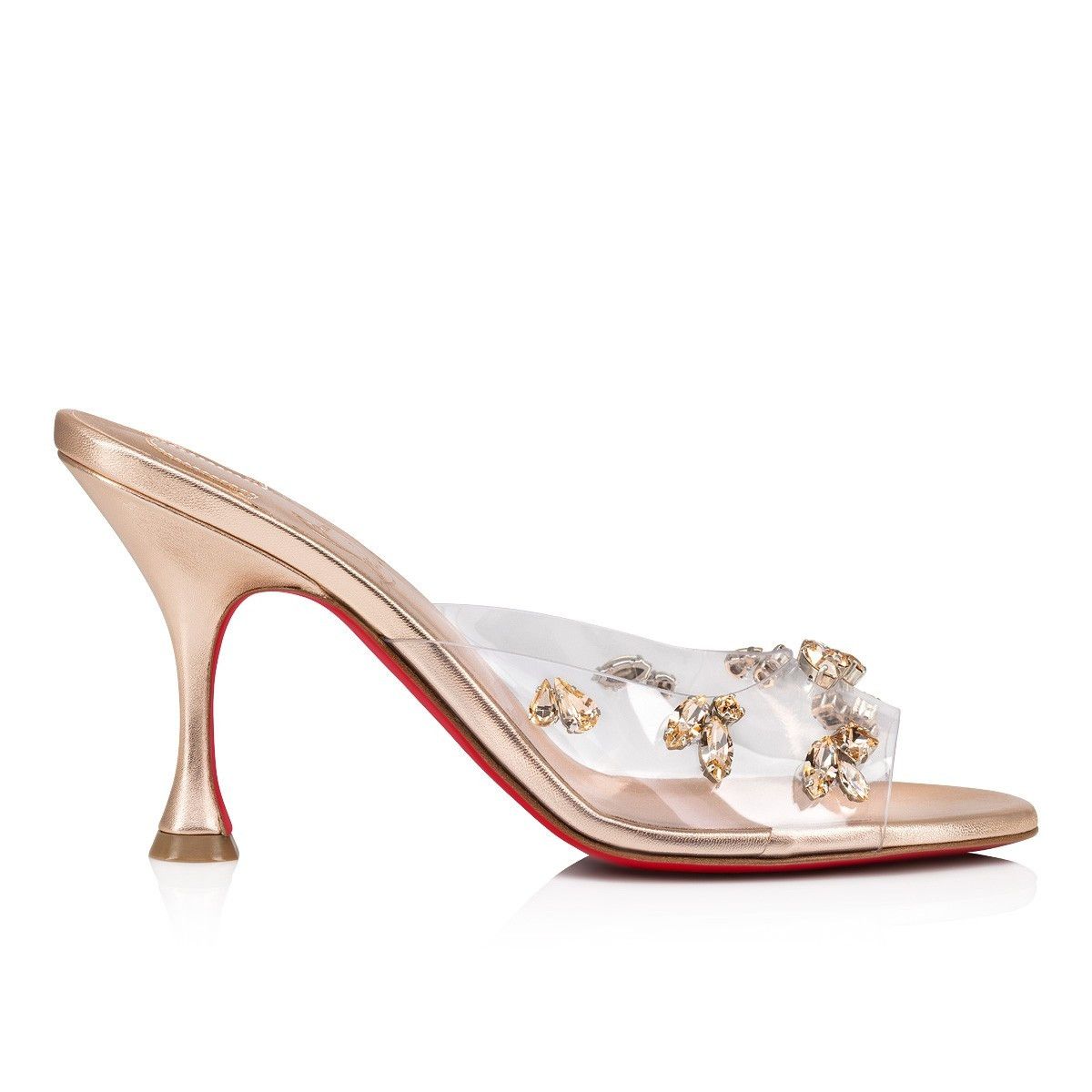 Christian Louboutin Degraqueen Gold Size US 10 / IT 40 - 3 Thumbnail