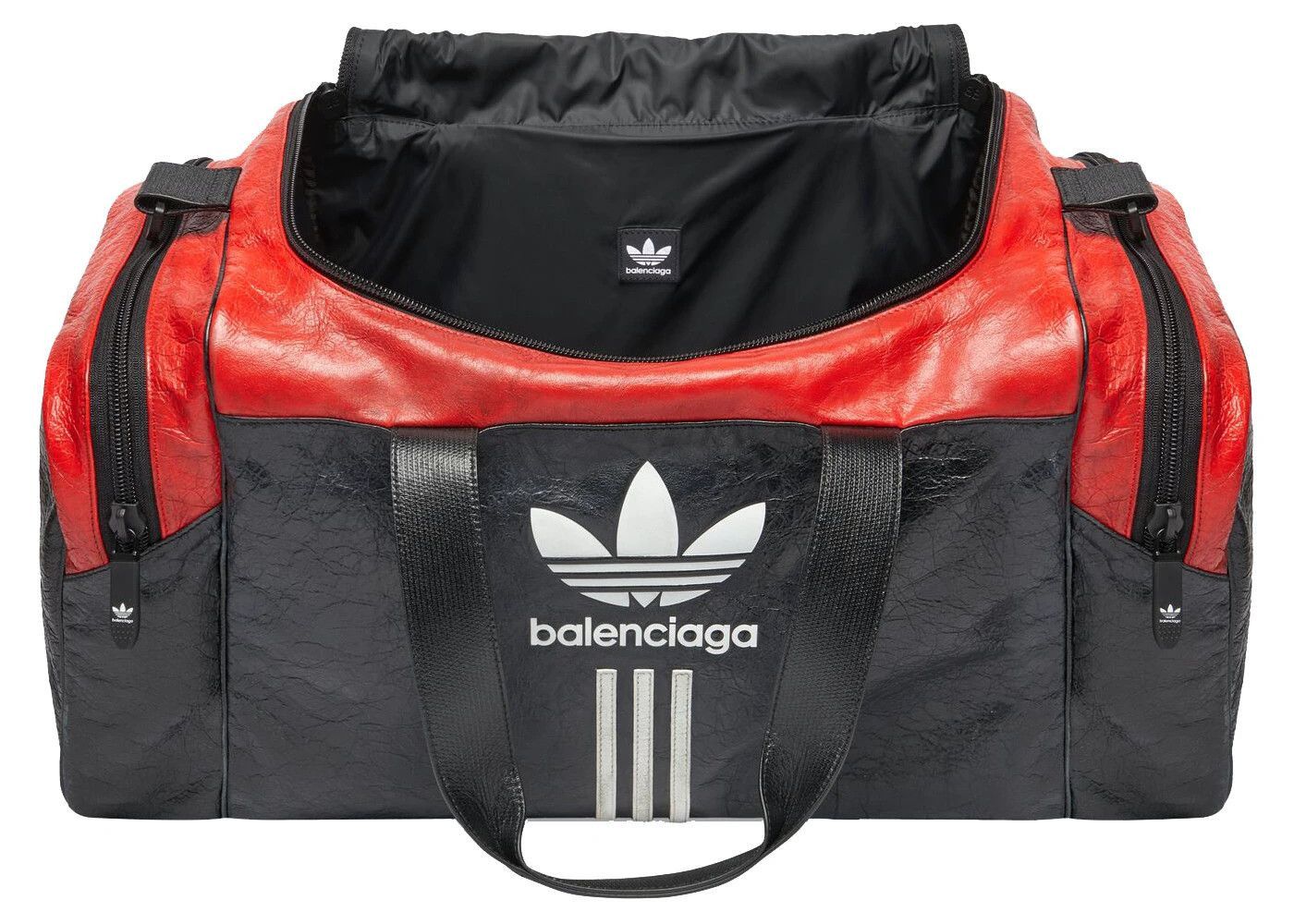 Balenciaga $3.5K VALUE LIMITED TIME SPECIAL OFFER Gym Leather Bag in Black/Red Size ONE SIZE - 2 Thumbnail