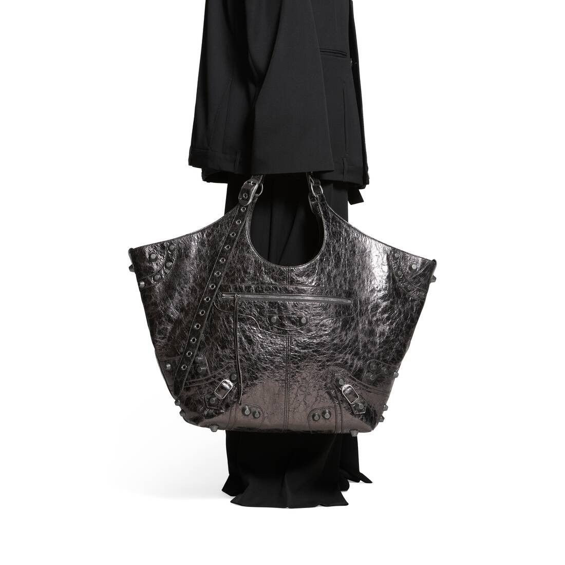 Balenciaga Le Cagole LARGE Carry All Tote Bag Size ONE SIZE - 3 Thumbnail