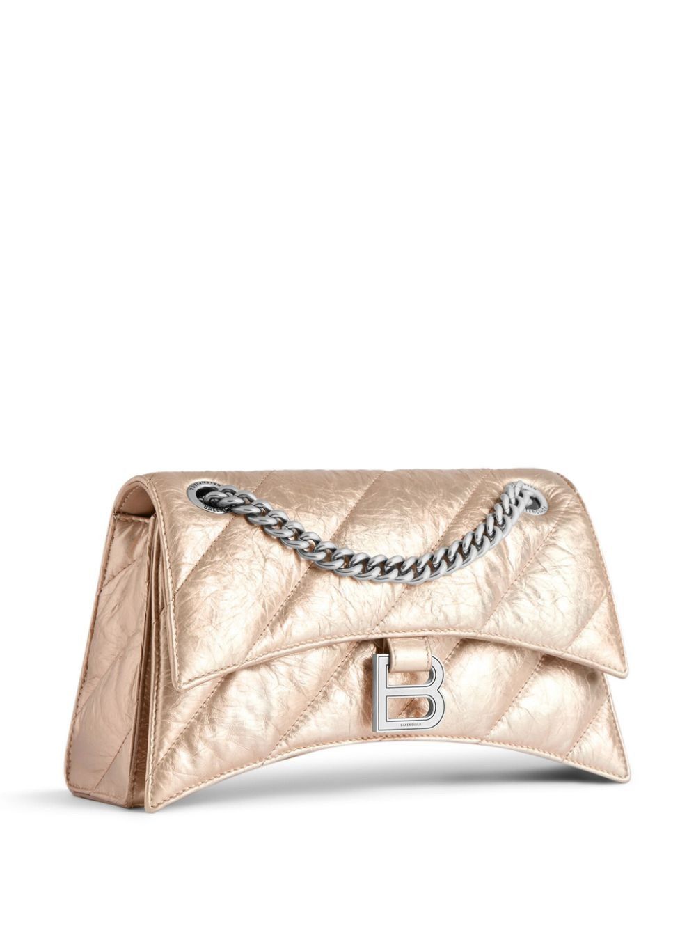 Balenciaga Crush Small Chain Bag Metallized Quilted Size ONE SIZE - 3 Thumbnail