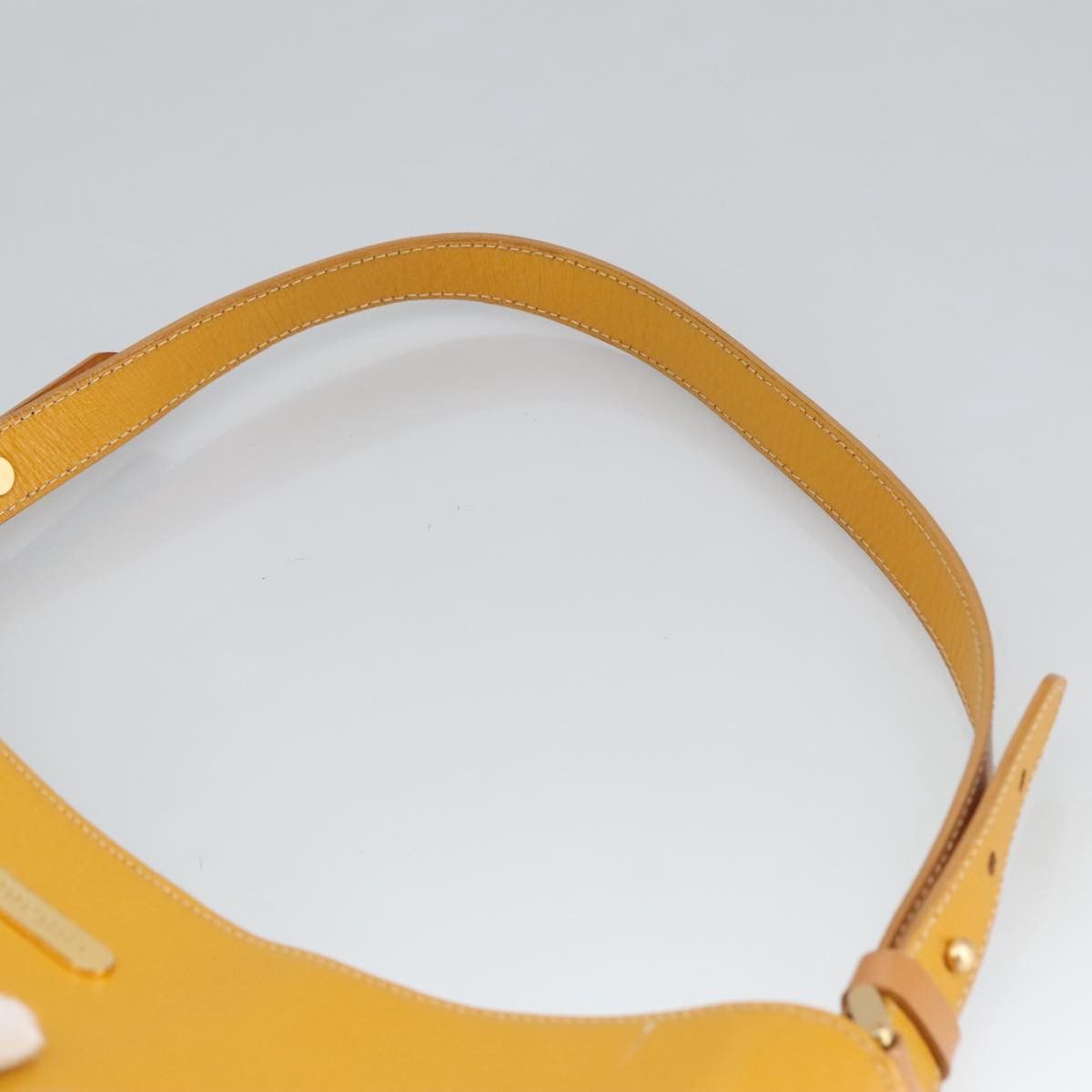 Burberry Yellow Leather Shoulder Bag (Pre-Owned) Size ONE SIZE - 6 Thumbnail