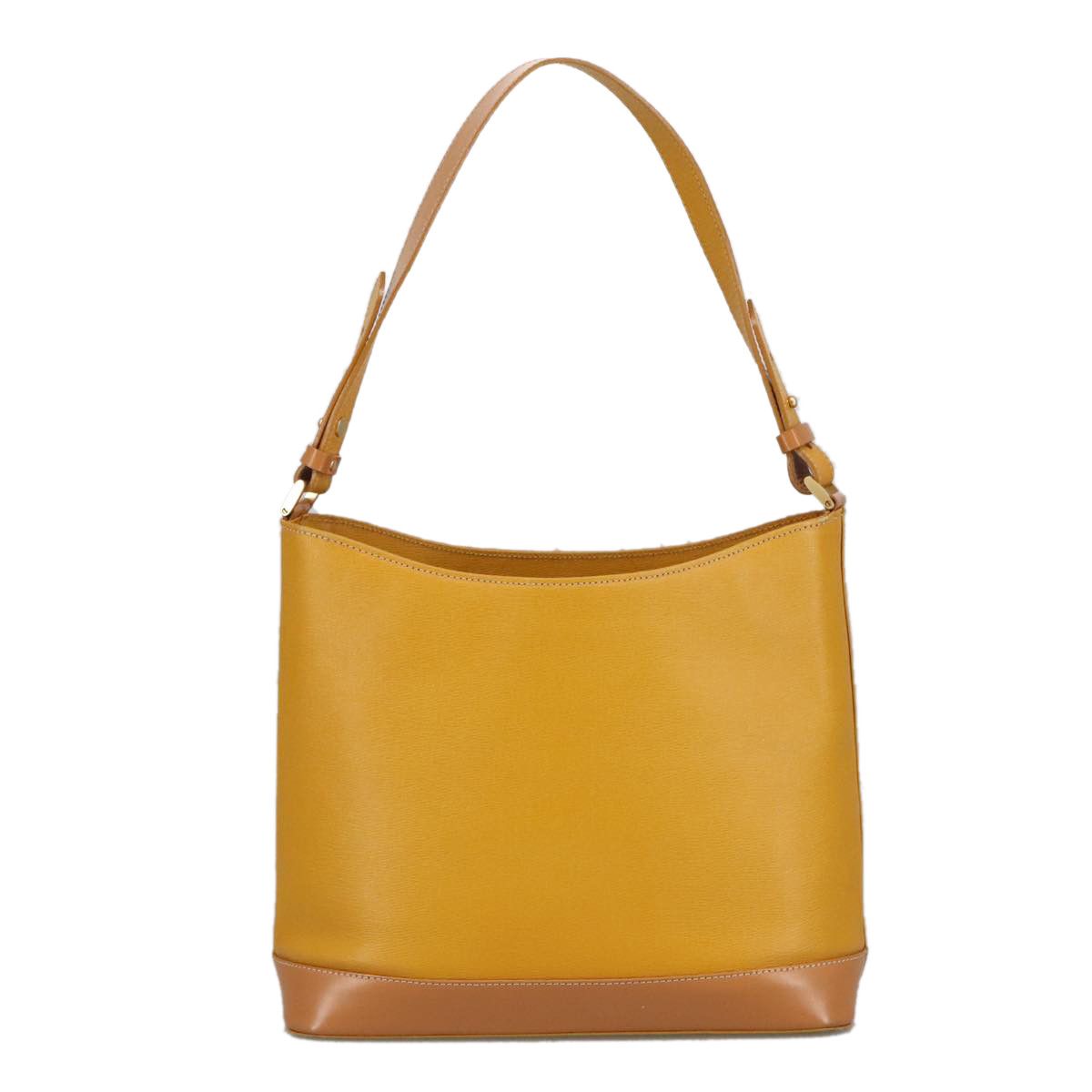 Burberry Yellow Leather Shoulder Bag (Pre-Owned) Size ONE SIZE - 2 Thumbnail