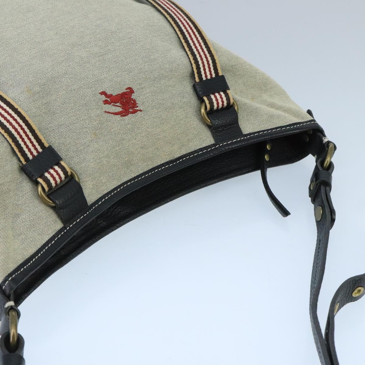 Burberry Blue Label Grey Canvas Shoulder Bag (Pre-Owned) Size ONE SIZE - 16 Thumbnail