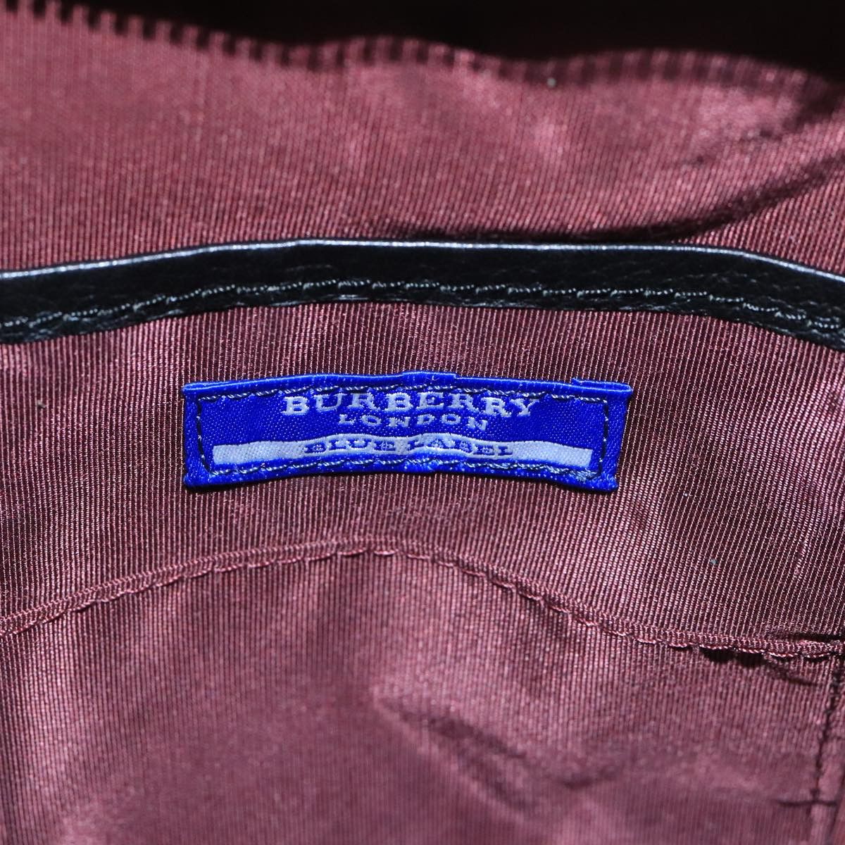 Burberry Blue Label Grey Canvas Shoulder Bag (Pre-Owned) Size ONE SIZE - 13 Thumbnail