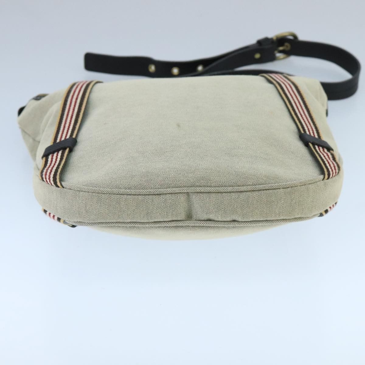 Burberry Blue Label Grey Canvas Shoulder Bag (Pre-Owned) Size ONE SIZE - 17 Thumbnail