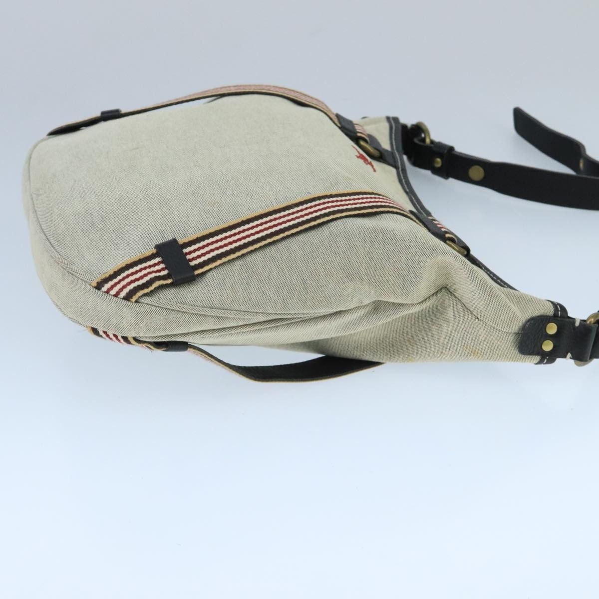Burberry Blue Label Grey Canvas Shoulder Bag (Pre-Owned) Size ONE SIZE - 3 Thumbnail