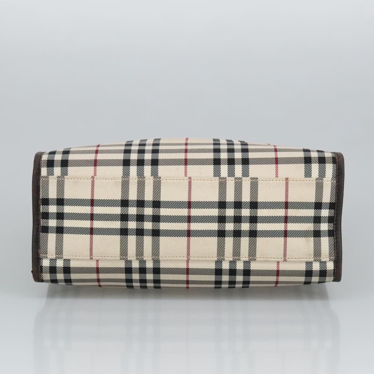 Burberry Nova Check Beige Canvas Handbag (Pre-Owned) Size ONE SIZE - 15 Thumbnail