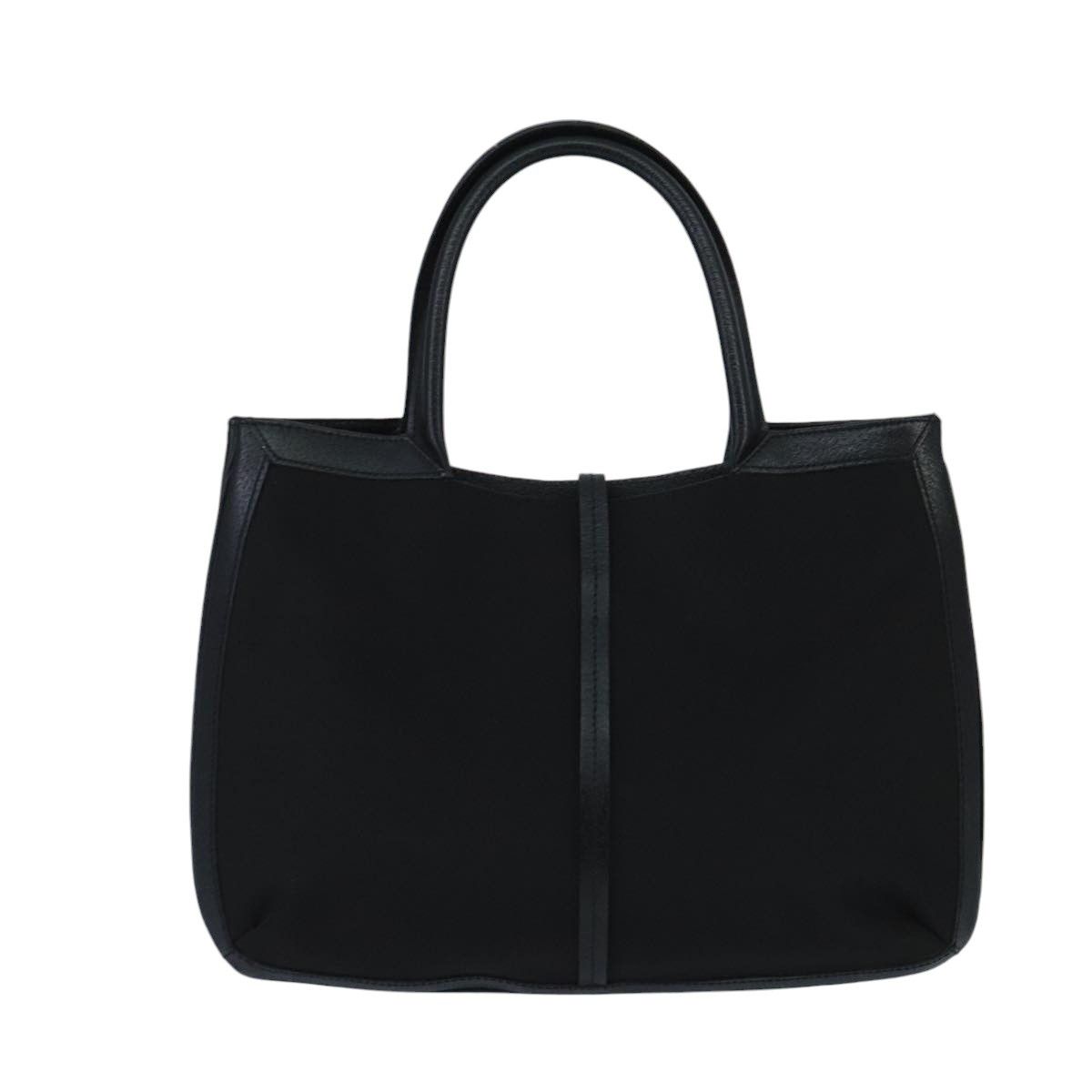 Bally Black Canvas Handbag (Pre-Owned) Size ONE SIZE - 2 Thumbnail