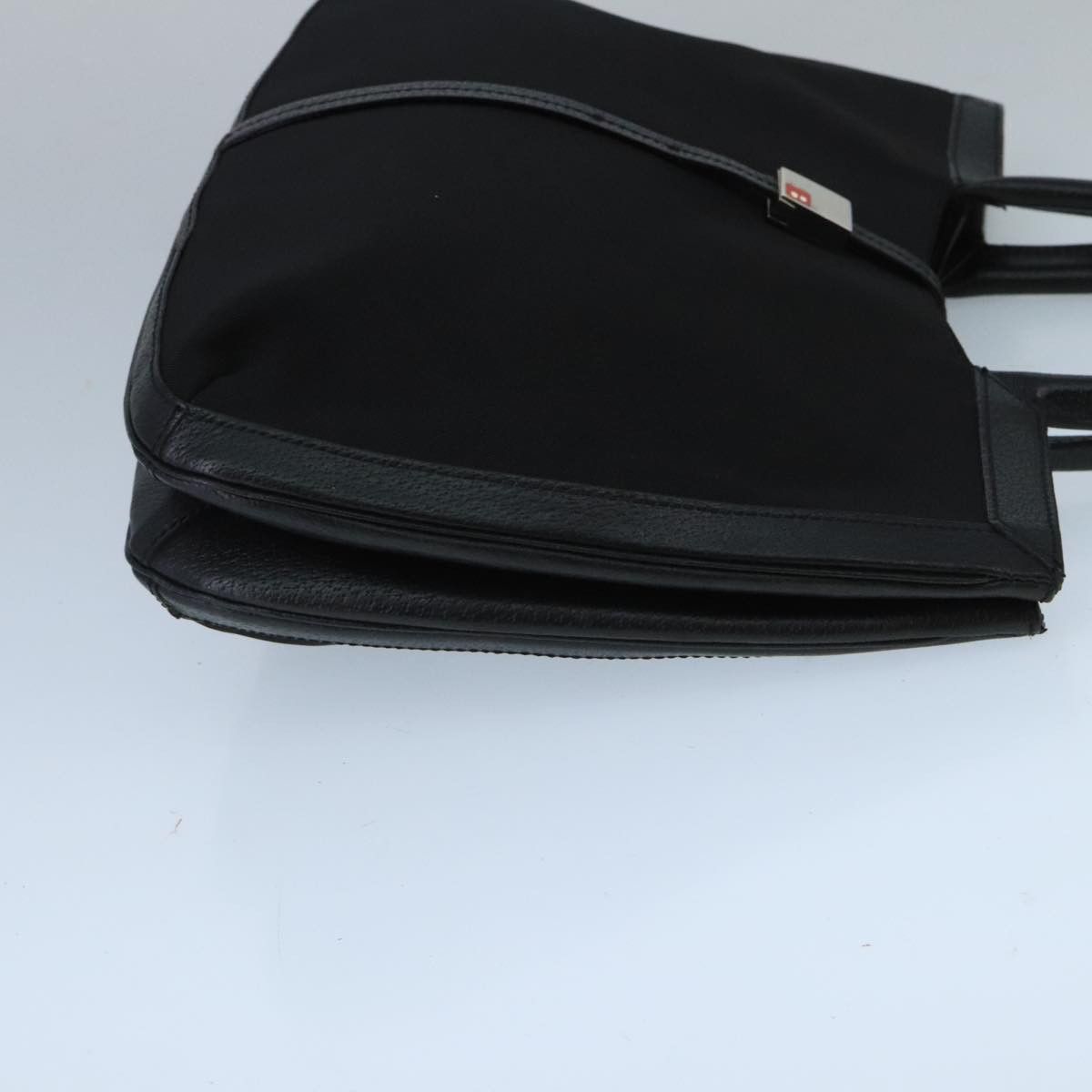 Bally Black Canvas Handbag (Pre-Owned) Size ONE SIZE - 3 Thumbnail