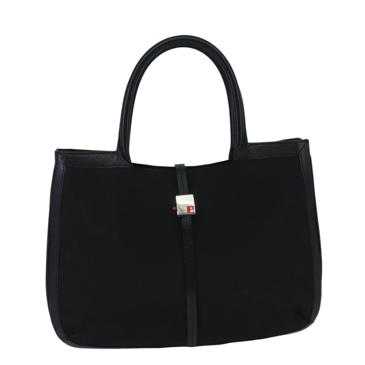 Bally Black Canvas Handbag (Pre-Owned) Size ONE SIZE - 18 Thumbnail