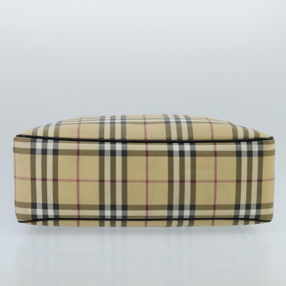Burberry Nova Check Beige Canvas Handbag (Pre-Owned) Size ONE SIZE - 17 Thumbnail