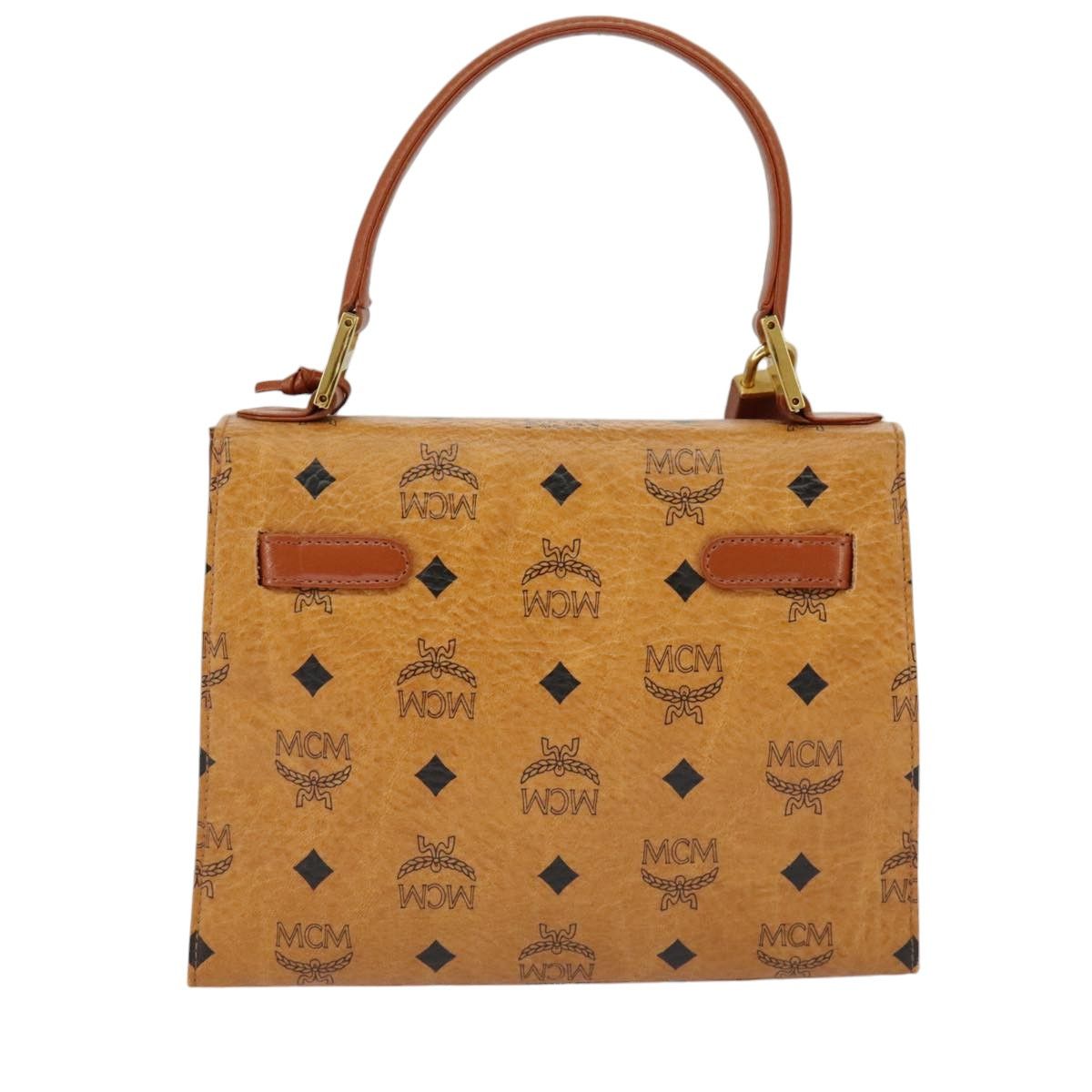 MCM Visetos Brown Canvas Handbag (Pre-Owned) Size ONE SIZE - 2 Thumbnail