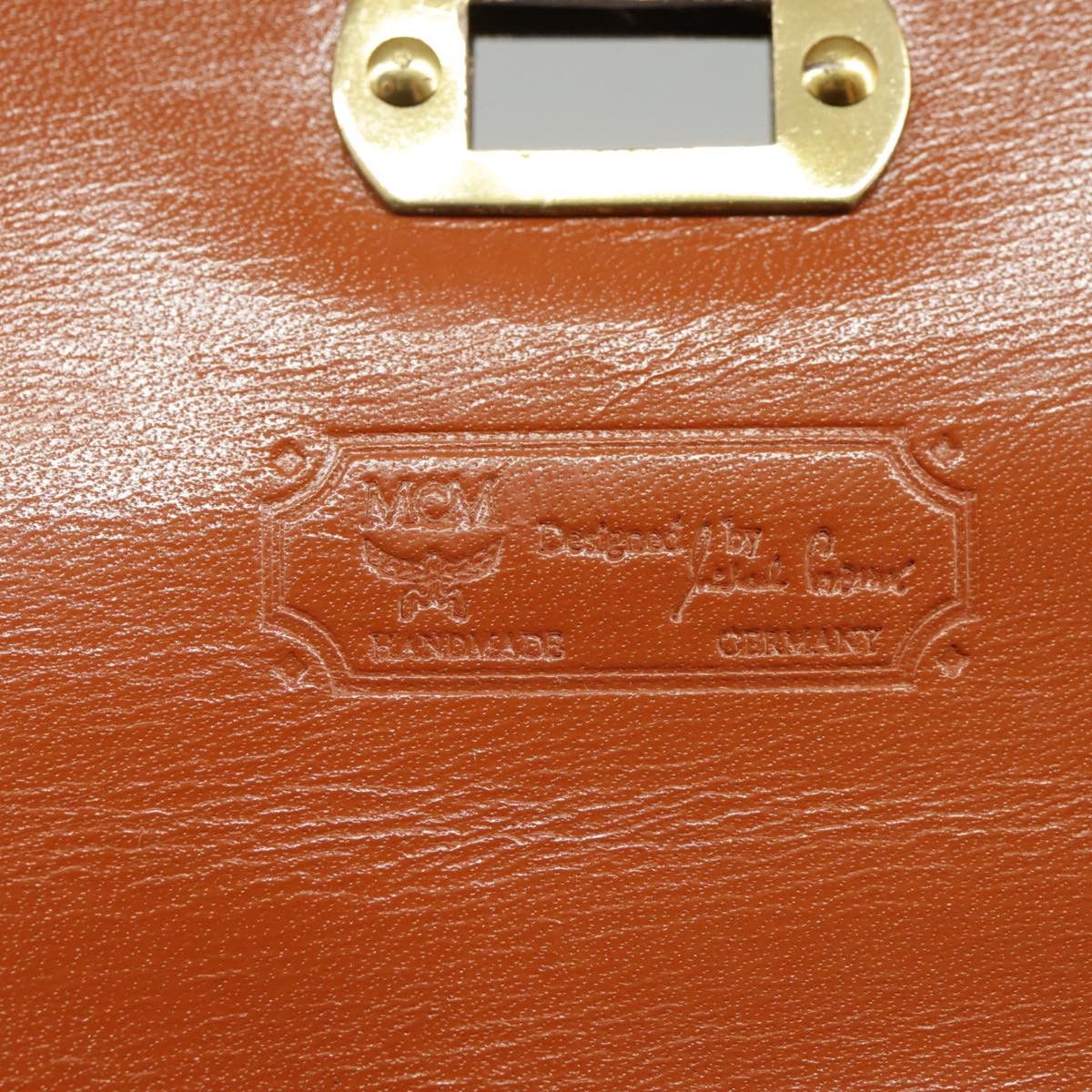 MCM Visetos Brown Canvas Handbag (Pre-Owned) Size ONE SIZE - 17 Thumbnail