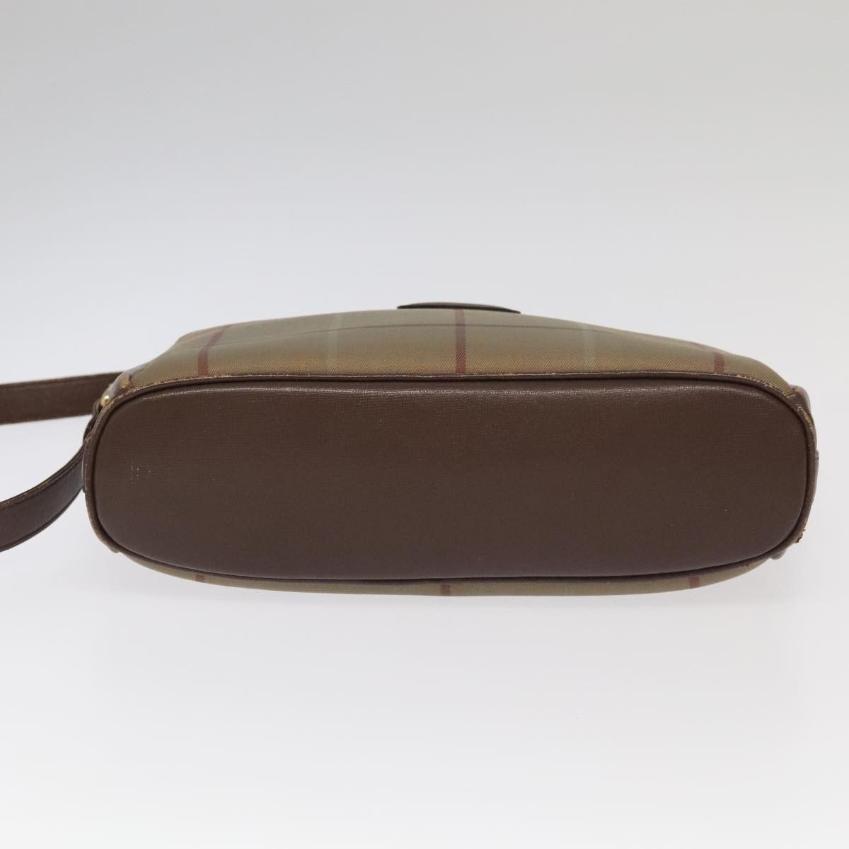 Burberry Nova Check Beige Canvas Shoulder Bag (Pre-Owned) Size ONE SIZE - 17 Thumbnail