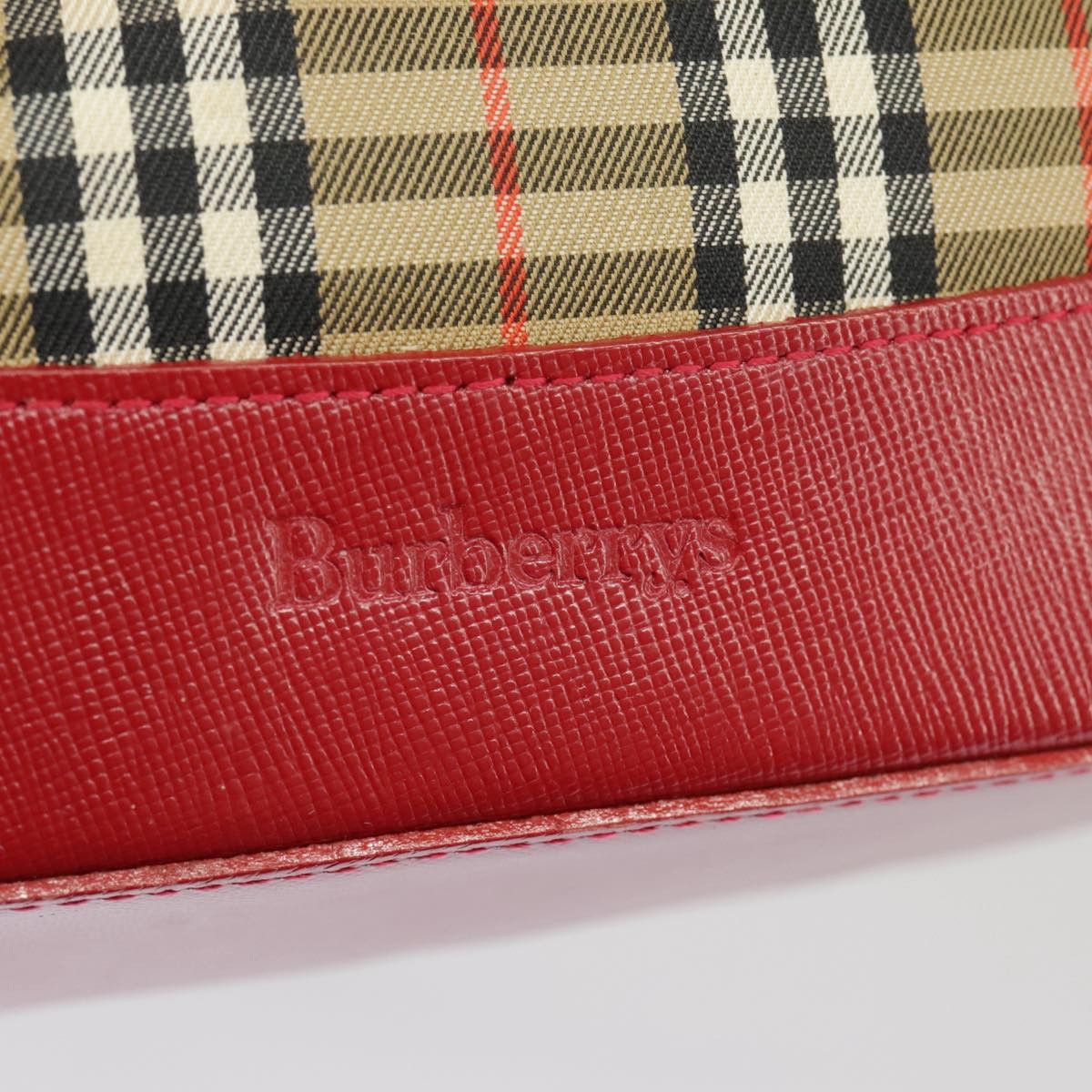 Burberry Nova Check Beige Canvas Backpack Bag (Pre-Owned) Size ONE SIZE - 17 Thumbnail
