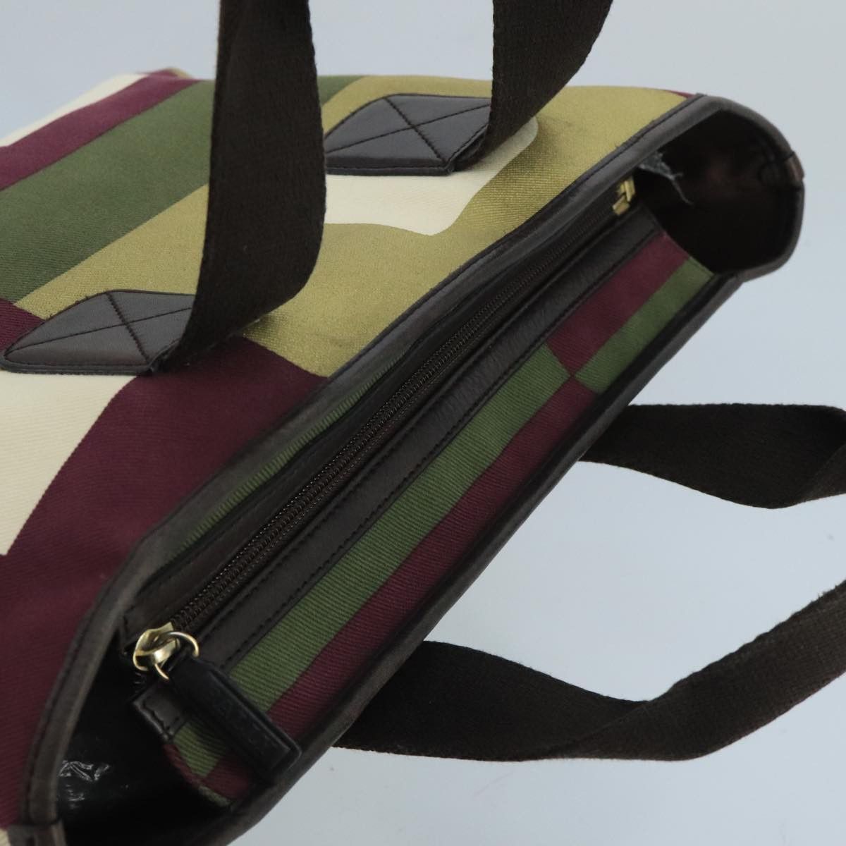 Bally Multicolour Canvas Handbag (Pre-Owned) Size ONE SIZE - 15 Thumbnail