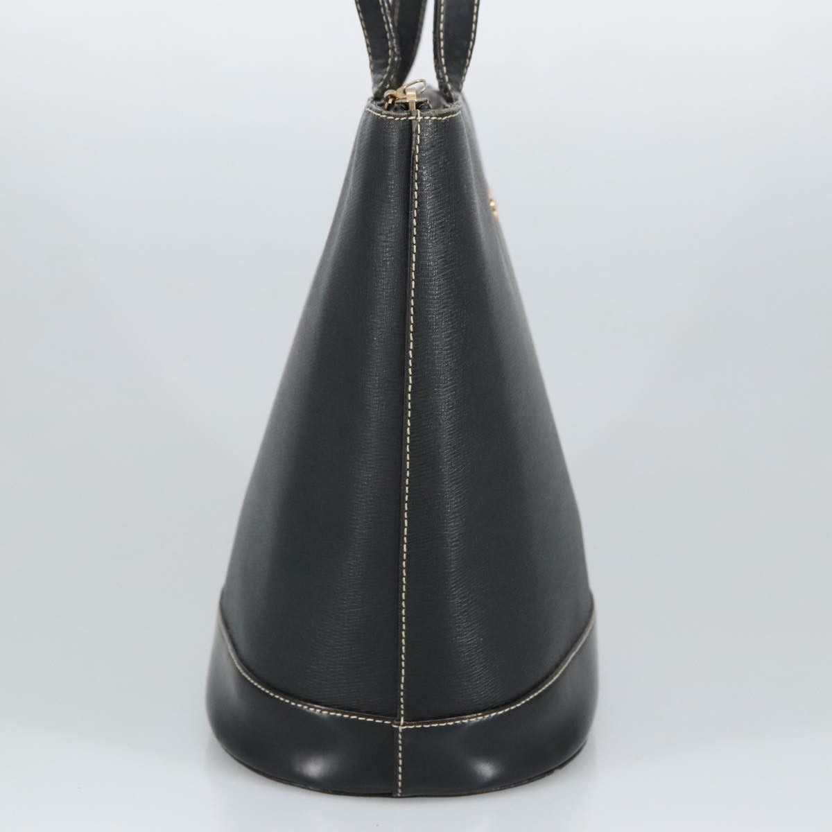 Burberry Black Leather Tote Bag (Pre-Owned) Size ONE SIZE - 3 Thumbnail
