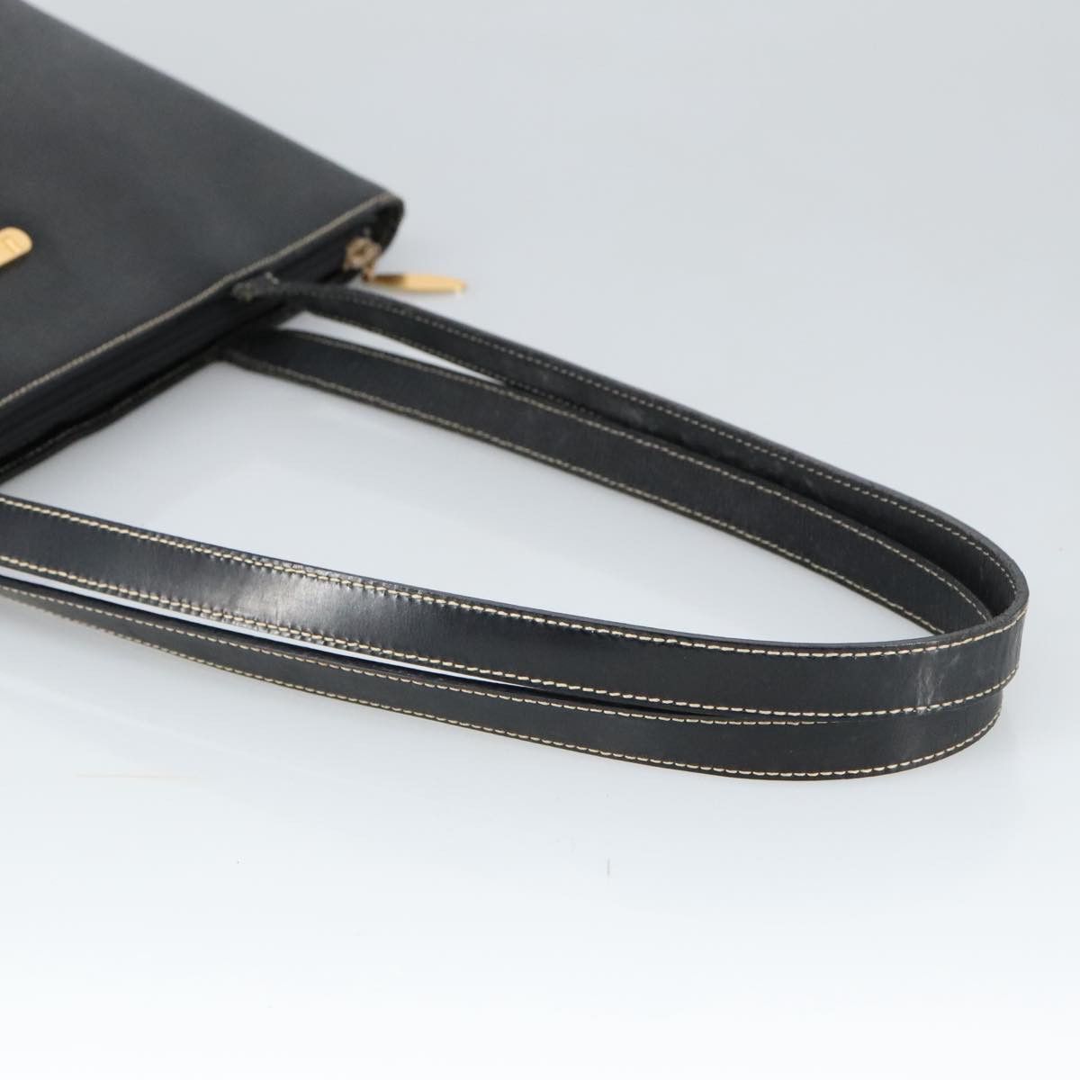 Burberry Black Leather Tote Bag (Pre-Owned) Size ONE SIZE - 5 Thumbnail