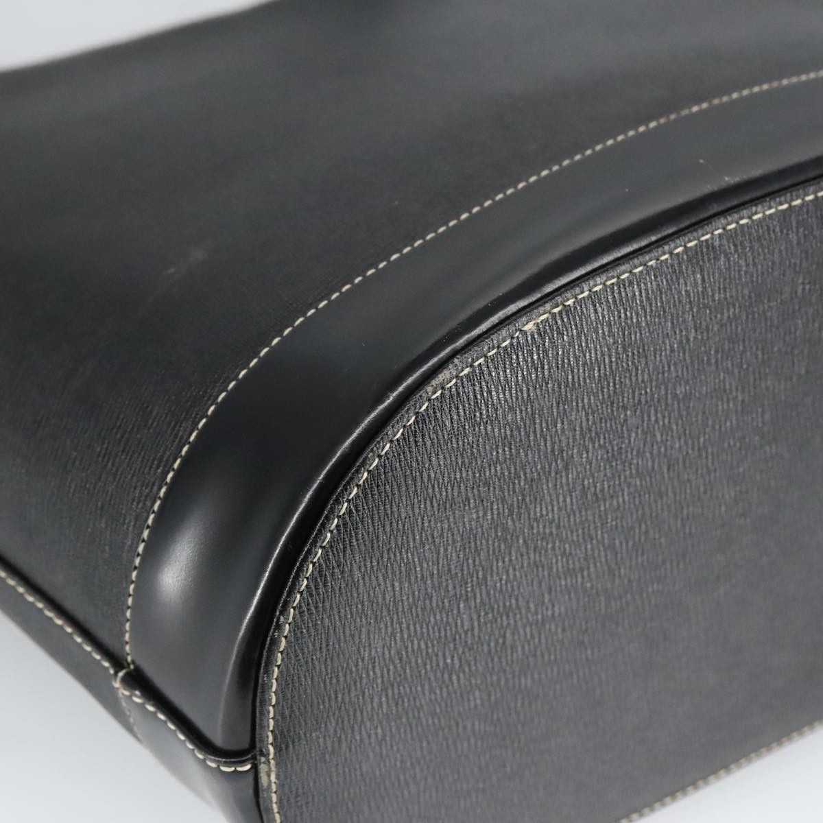 Burberry Black Leather Tote Bag (Pre-Owned) Size ONE SIZE - 10 Thumbnail