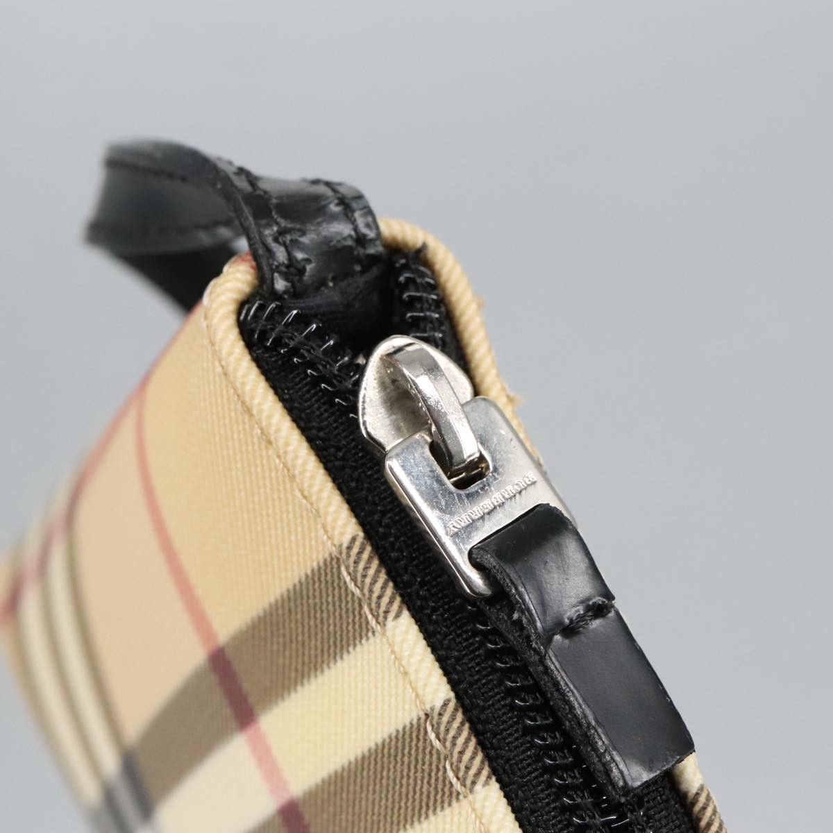 Burberry Nova Check Beige Canvas Handbag (Pre-Owned) Size ONE SIZE - 11 Thumbnail