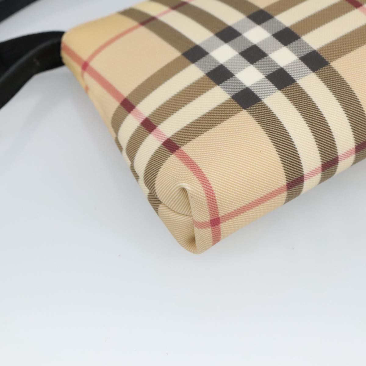 Burberry Nova Check Beige Canvas Handbag (Pre-Owned) Size ONE SIZE - 10 Thumbnail