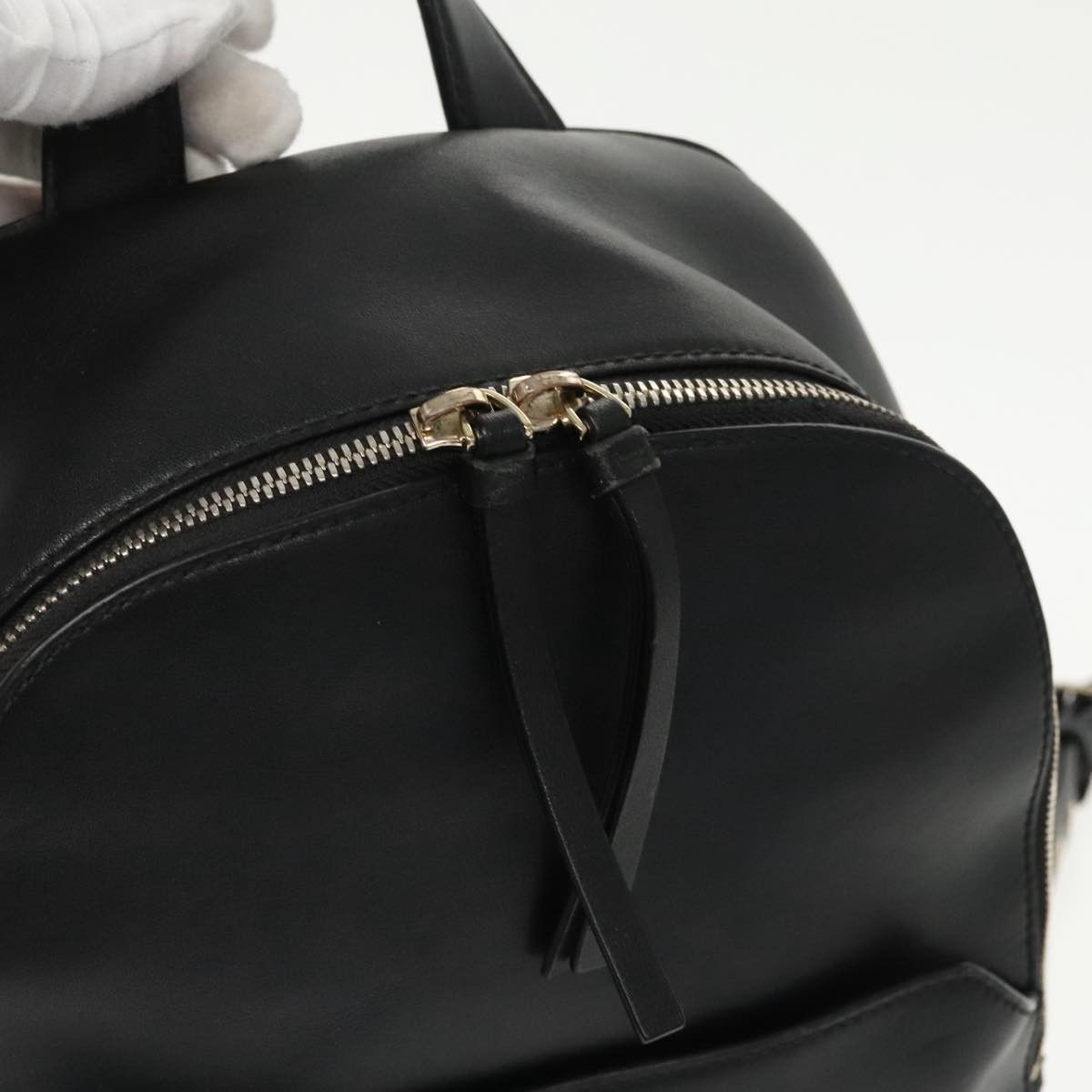 Bally Black Leather Backpack Bag (Pre-Owned) Size ONE SIZE - 13 Thumbnail