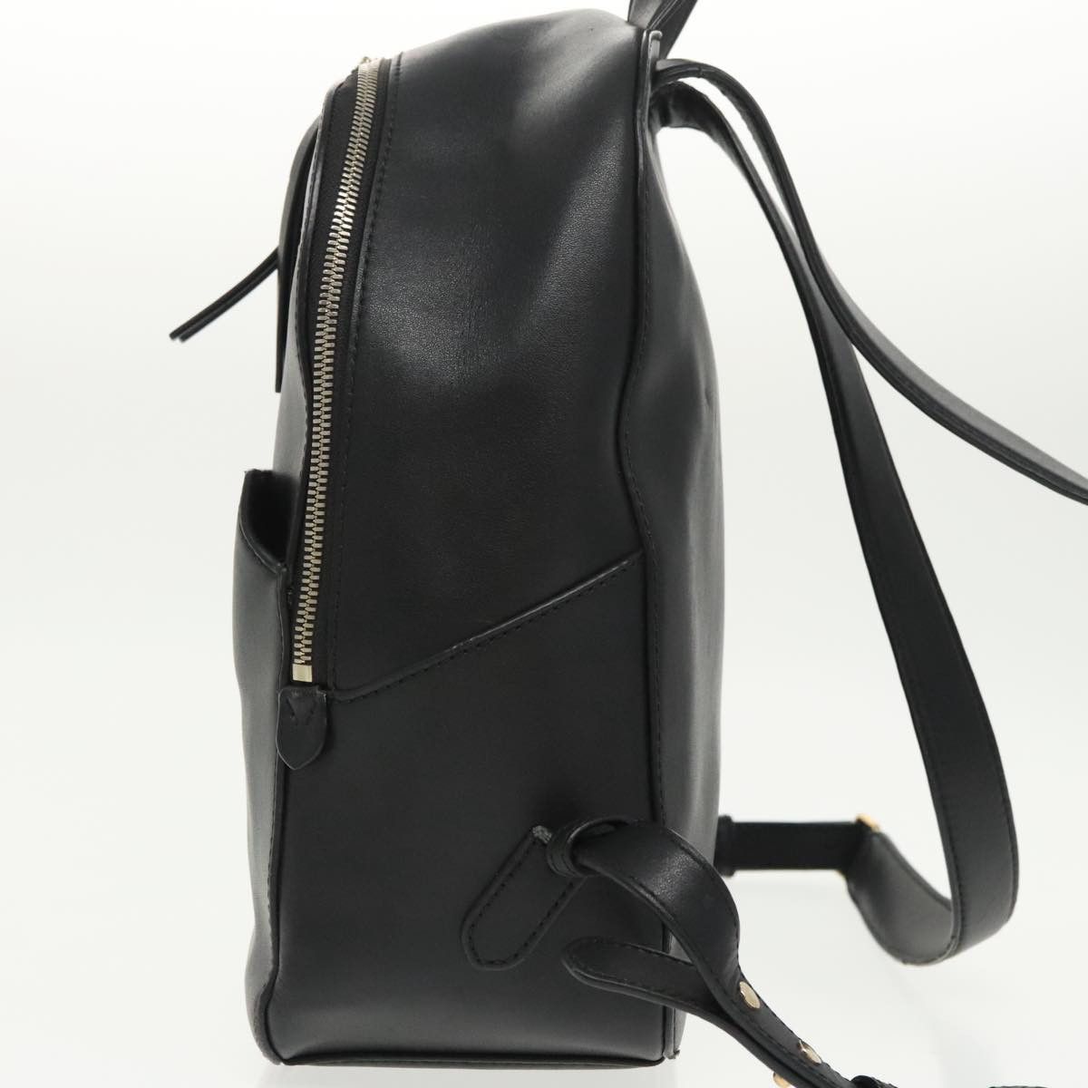 Bally Black Leather Backpack Bag (Pre-Owned) Size ONE SIZE - 3 Thumbnail