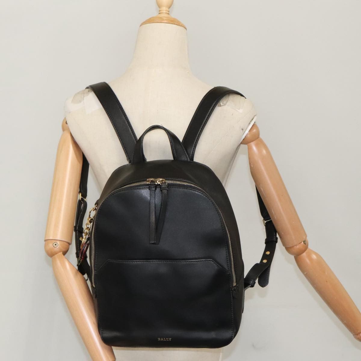 Bally Black Leather Backpack Bag (Pre-Owned) Size ONE SIZE - 18 Thumbnail