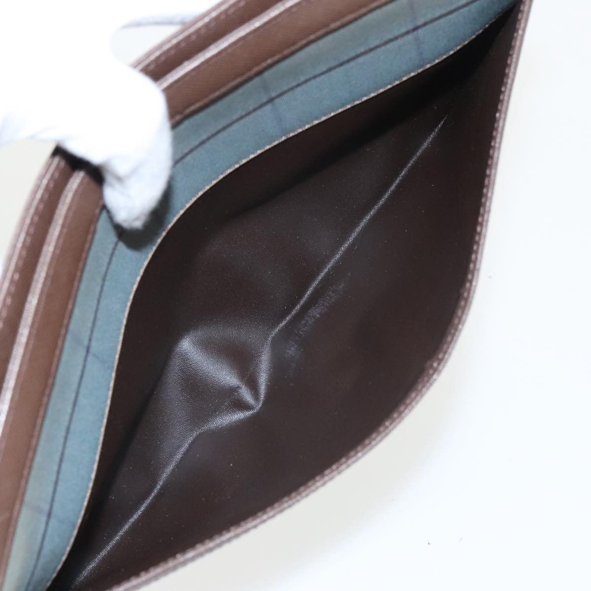 Burberry Brown Canvas Clutch Bag (Pre-Owned) Size ONE SIZE - 20 Thumbnail