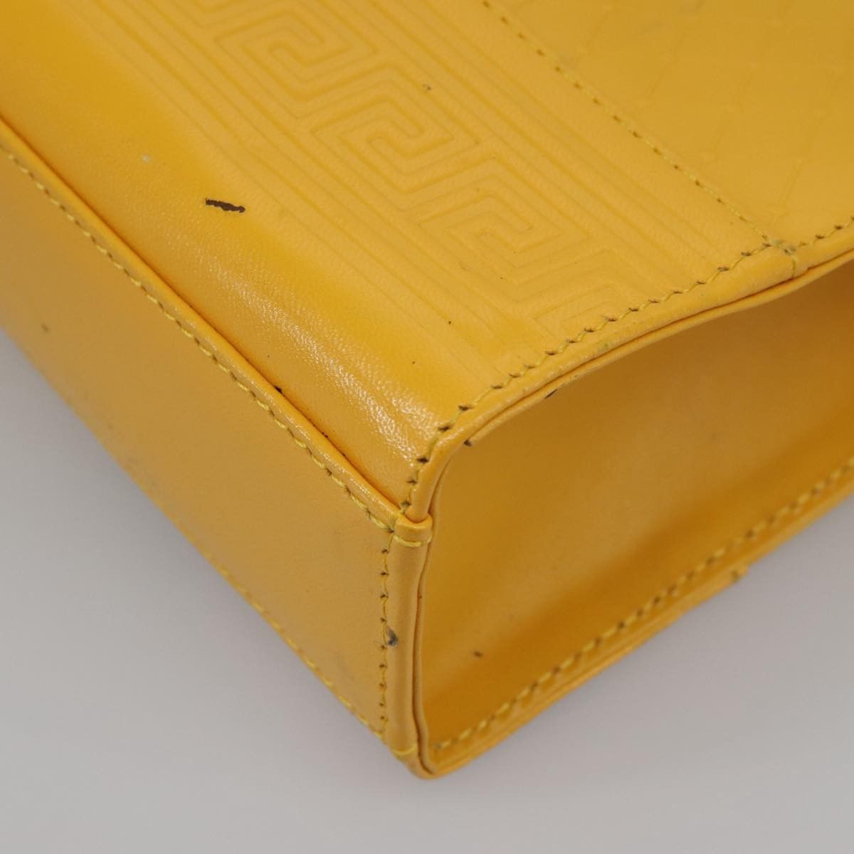 Versace Yellow Leather Clutch Bag (Pre-Owned) Size ONE SIZE - 8 Thumbnail