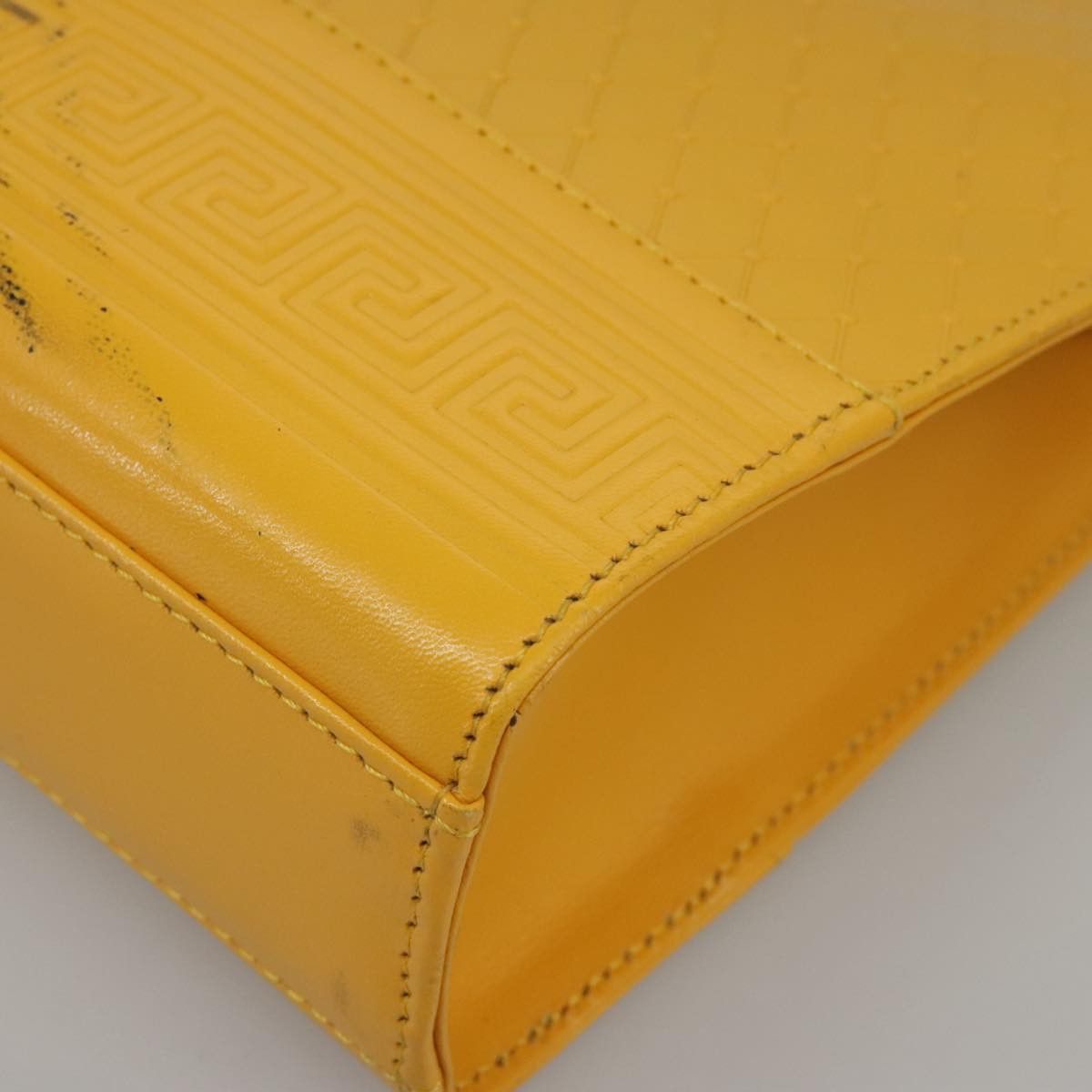 Versace Yellow Leather Clutch Bag (Pre-Owned) Size ONE SIZE - 6 Thumbnail