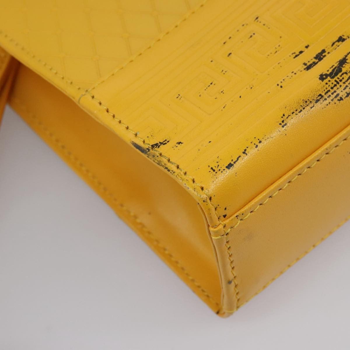 Versace Yellow Leather Clutch Bag (Pre-Owned) Size ONE SIZE - 5 Thumbnail