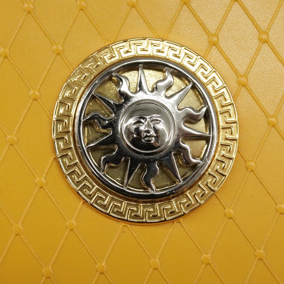 Versace Yellow Leather Clutch Bag (Pre-Owned) Size ONE SIZE - 11 Thumbnail