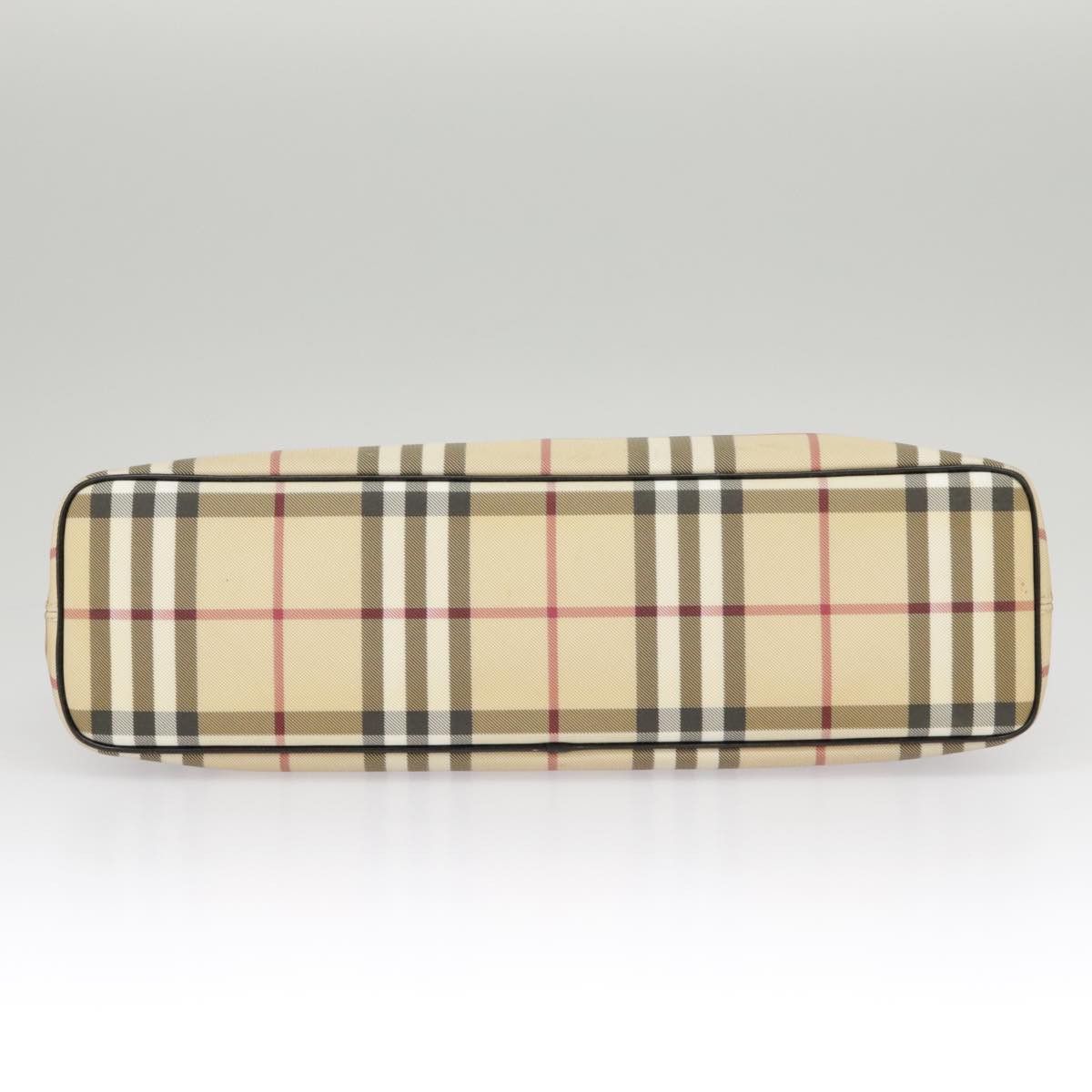 Burberry Nova Check Beige Canvas Handbag (Pre-Owned) Size ONE SIZE - 19 Thumbnail