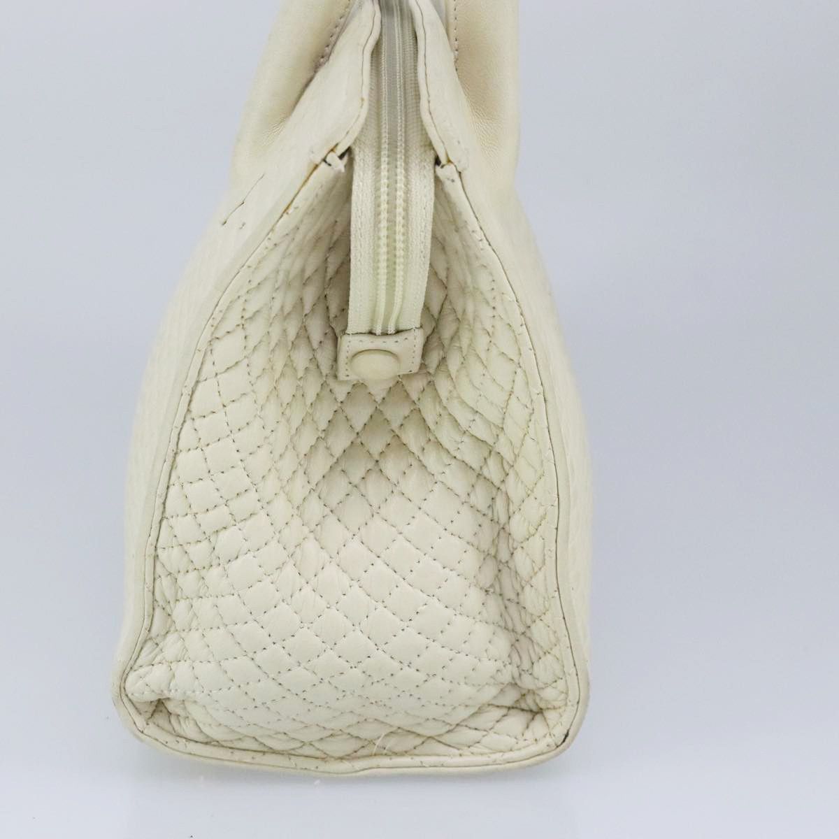 Bally Beige Leather Handbag (Pre-Owned) Size ONE SIZE - 4 Thumbnail