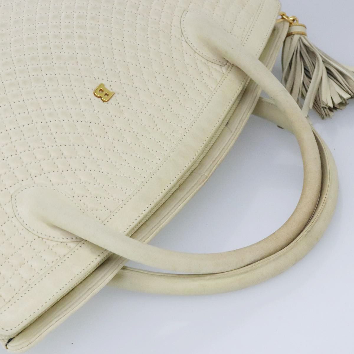 Bally Beige Leather Handbag (Pre-Owned) Size ONE SIZE - 18 Thumbnail