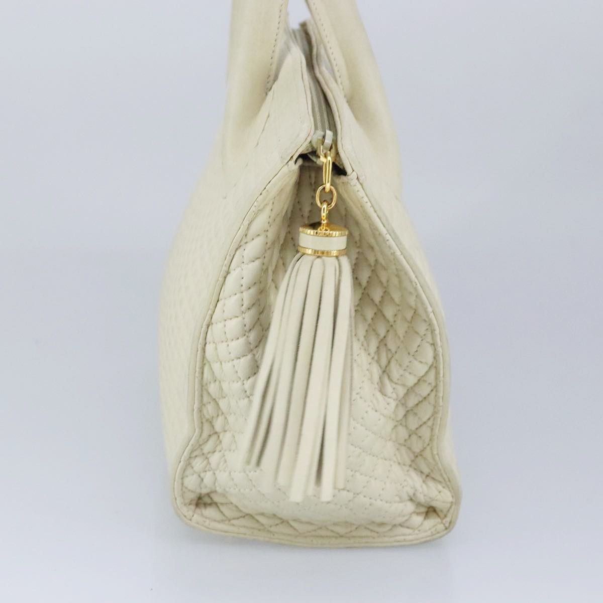 Bally Beige Leather Handbag (Pre-Owned) Size ONE SIZE - 3 Thumbnail