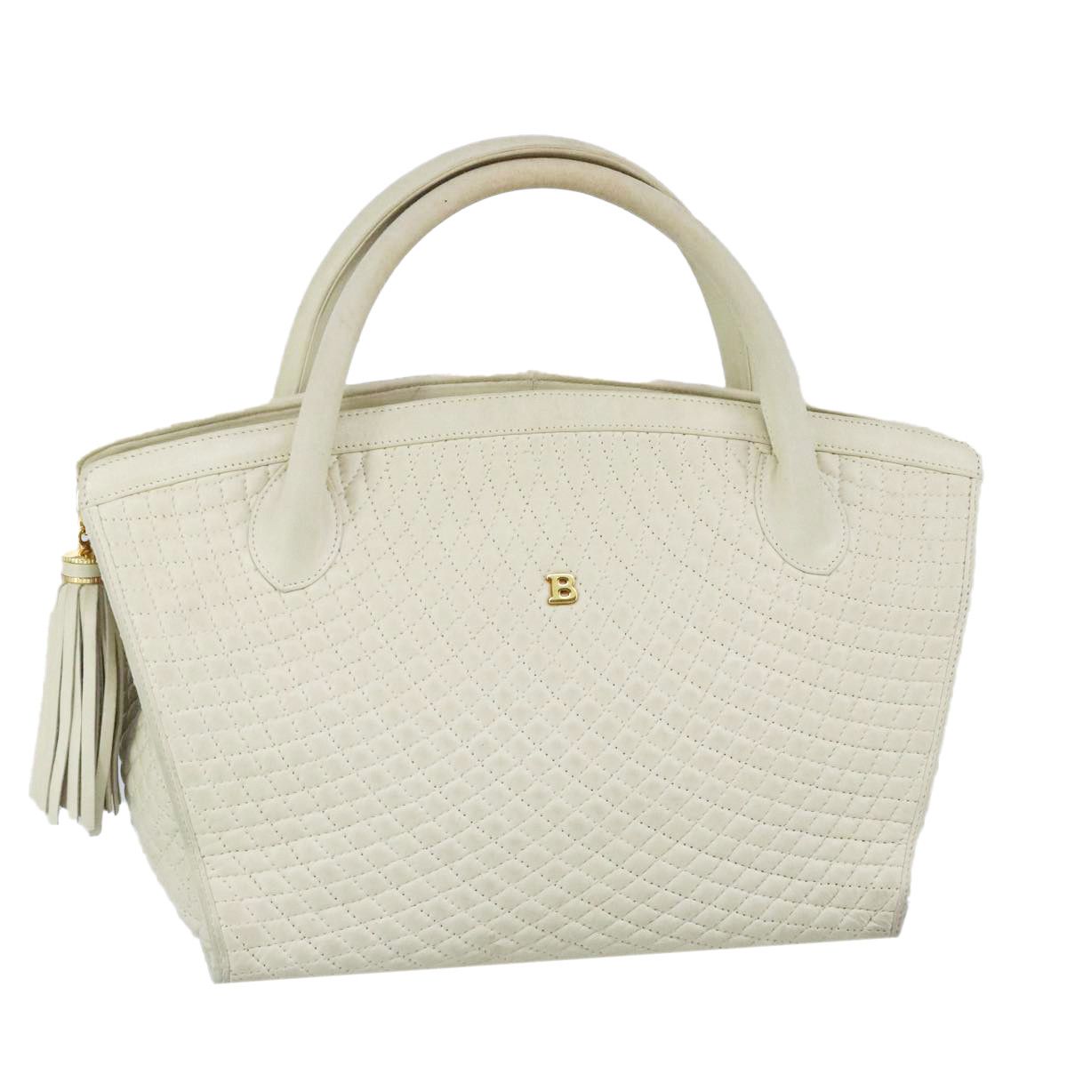 Bally Beige Leather Handbag (Pre-Owned) Size ONE SIZE - 17 Thumbnail