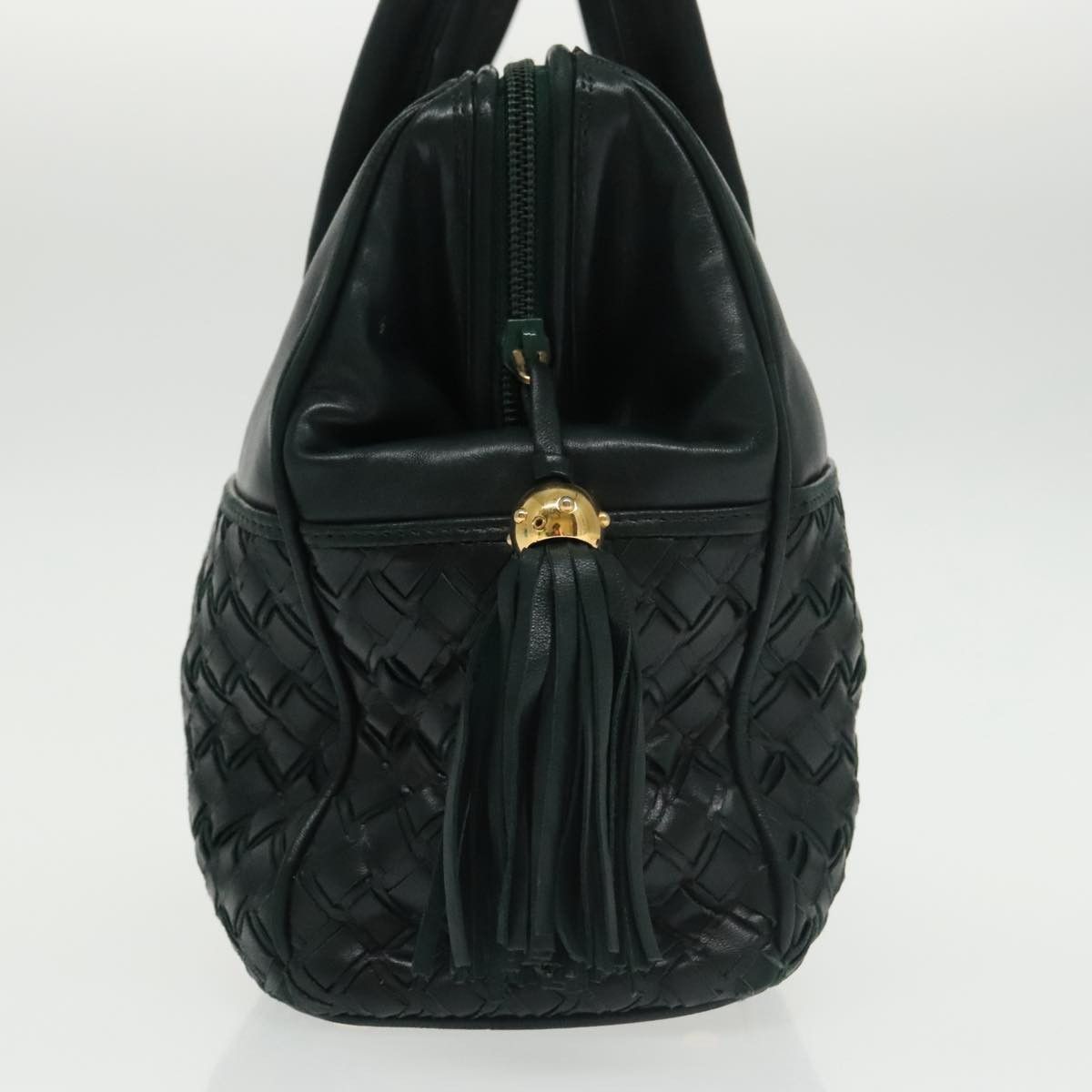 Bally Green Leather Handbag (Pre-Owned) Size ONE SIZE - 4 Thumbnail