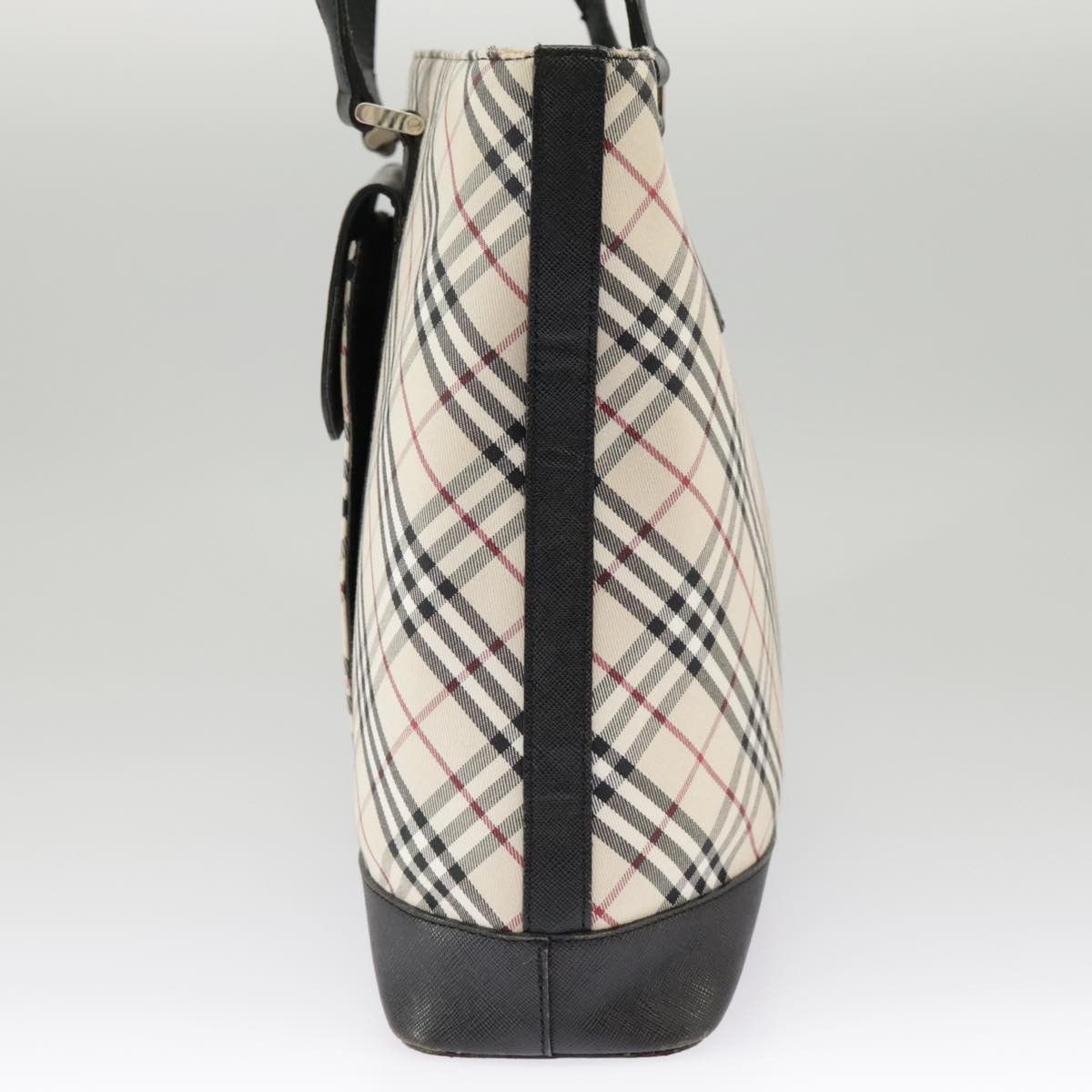 Burberry Nova Check Beige Canvas Tote Bag (Pre-Owned) Size ONE SIZE - 3 Thumbnail