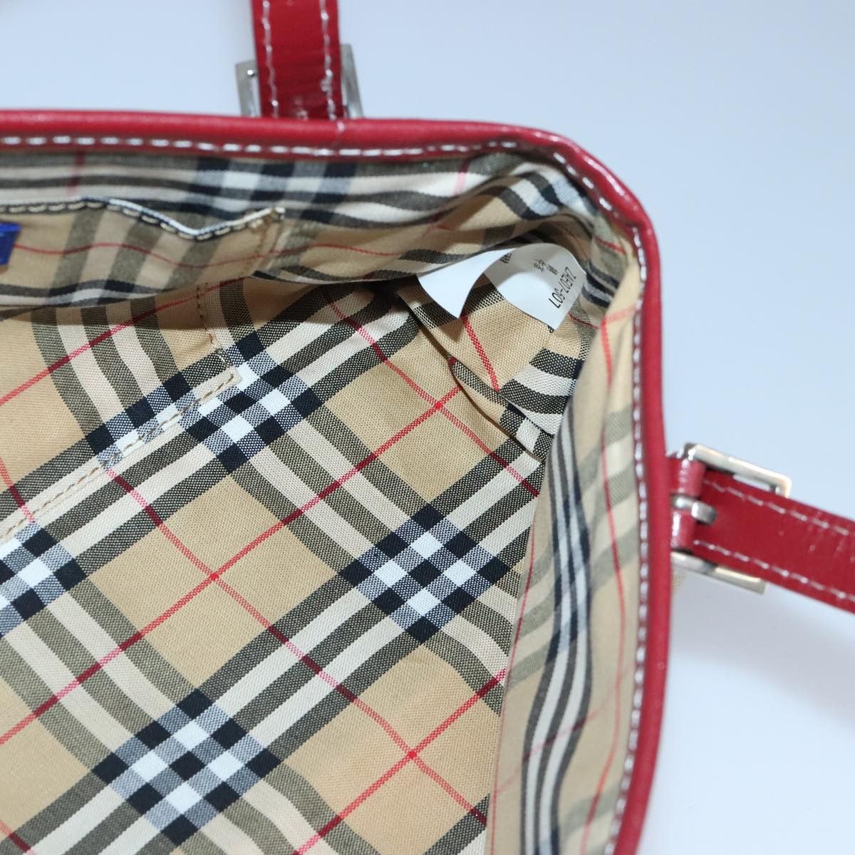 Burberry Blue Label Beige Canvas Handbag (Pre-Owned) Size ONE SIZE - 17 Thumbnail