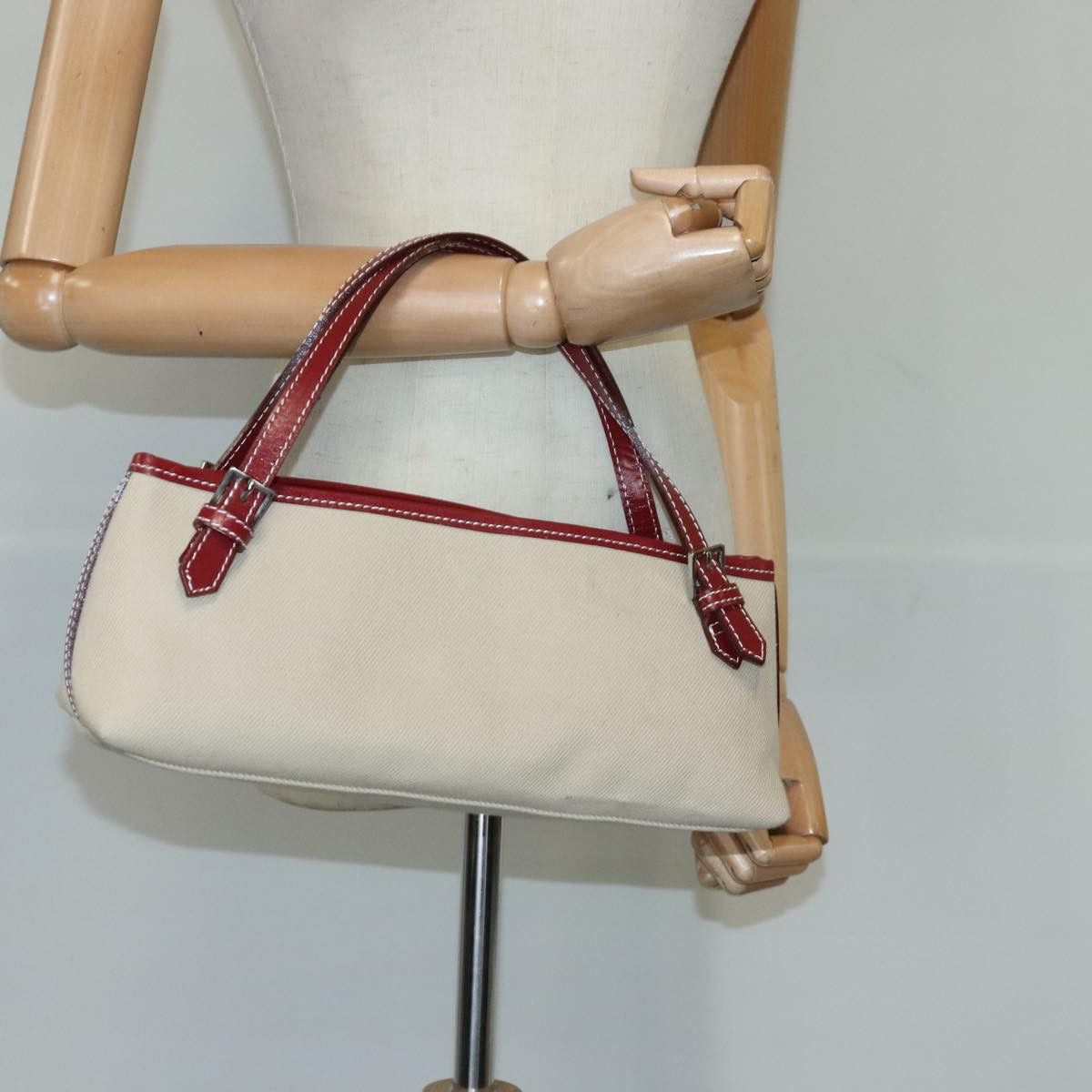 Burberry Blue Label Beige Canvas Handbag (Pre-Owned) Size ONE SIZE - 13 Thumbnail