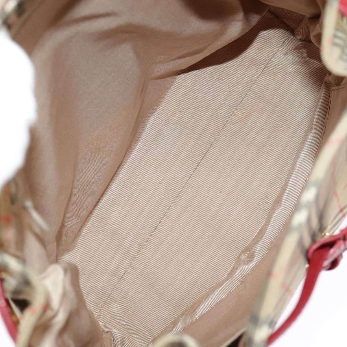 Burberry Nova Check Beige Canvas Backpack Bag (Pre-Owned) Size ONE SIZE - 16 Thumbnail