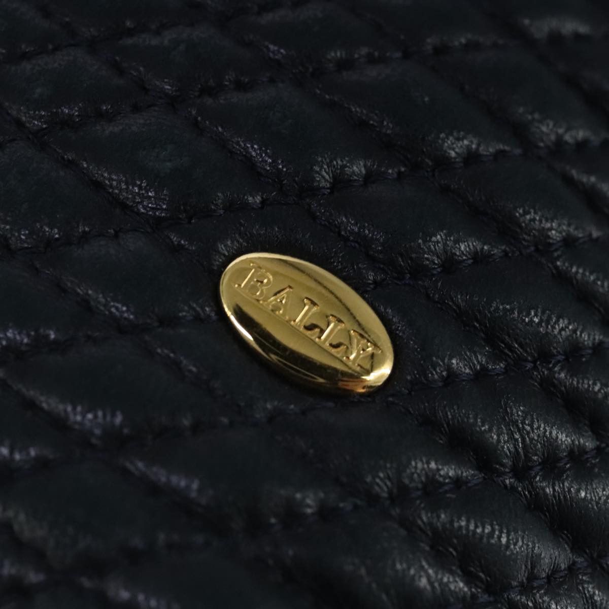 Bally Navy Leather Shoulder Bag (Pre-Owned) Size ONE SIZE - 13 Thumbnail