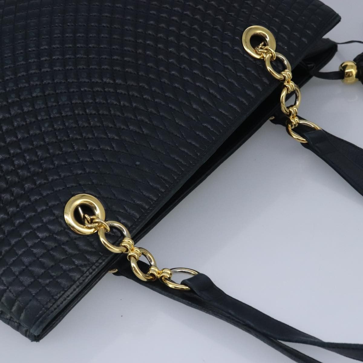 Bally Navy Leather Shoulder Bag (Pre-Owned) Size ONE SIZE - 19 Thumbnail
